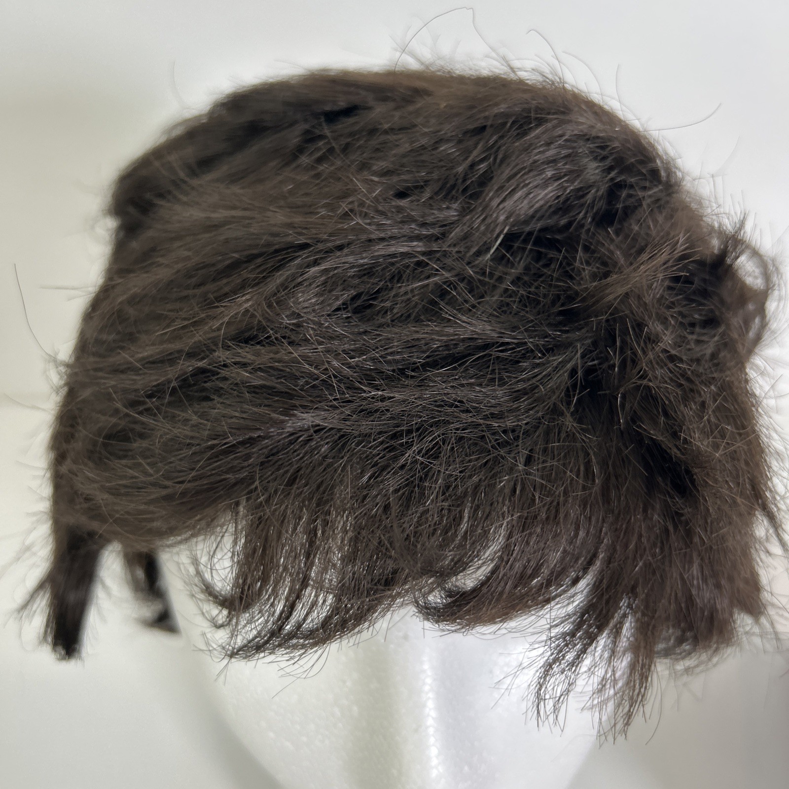 Eva Gabor Wig Josef Of Rome Short Dark Brown Wavy PermaTease