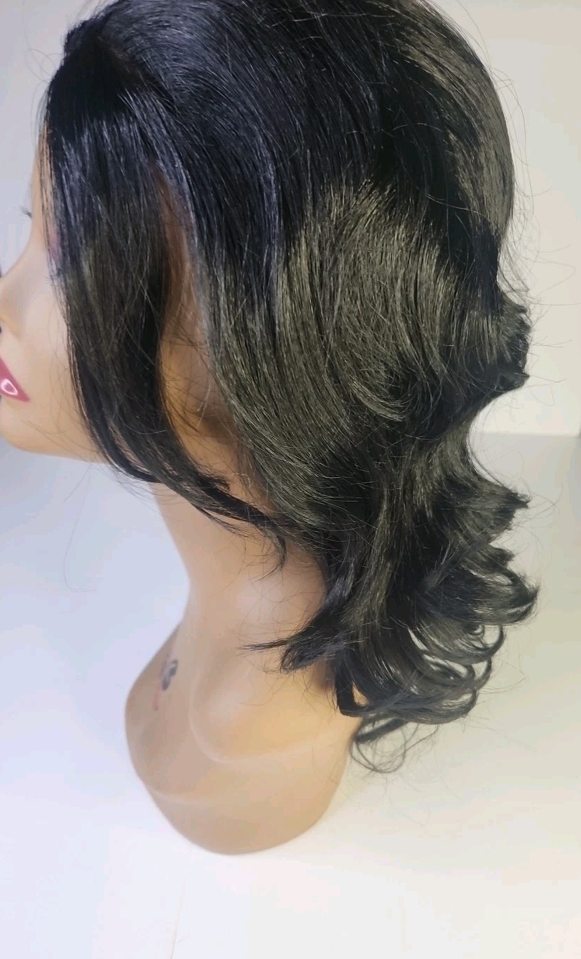Vanessa Fashion Hair Super Stena Lace Part Lace Front Wig Color F2315 Black .