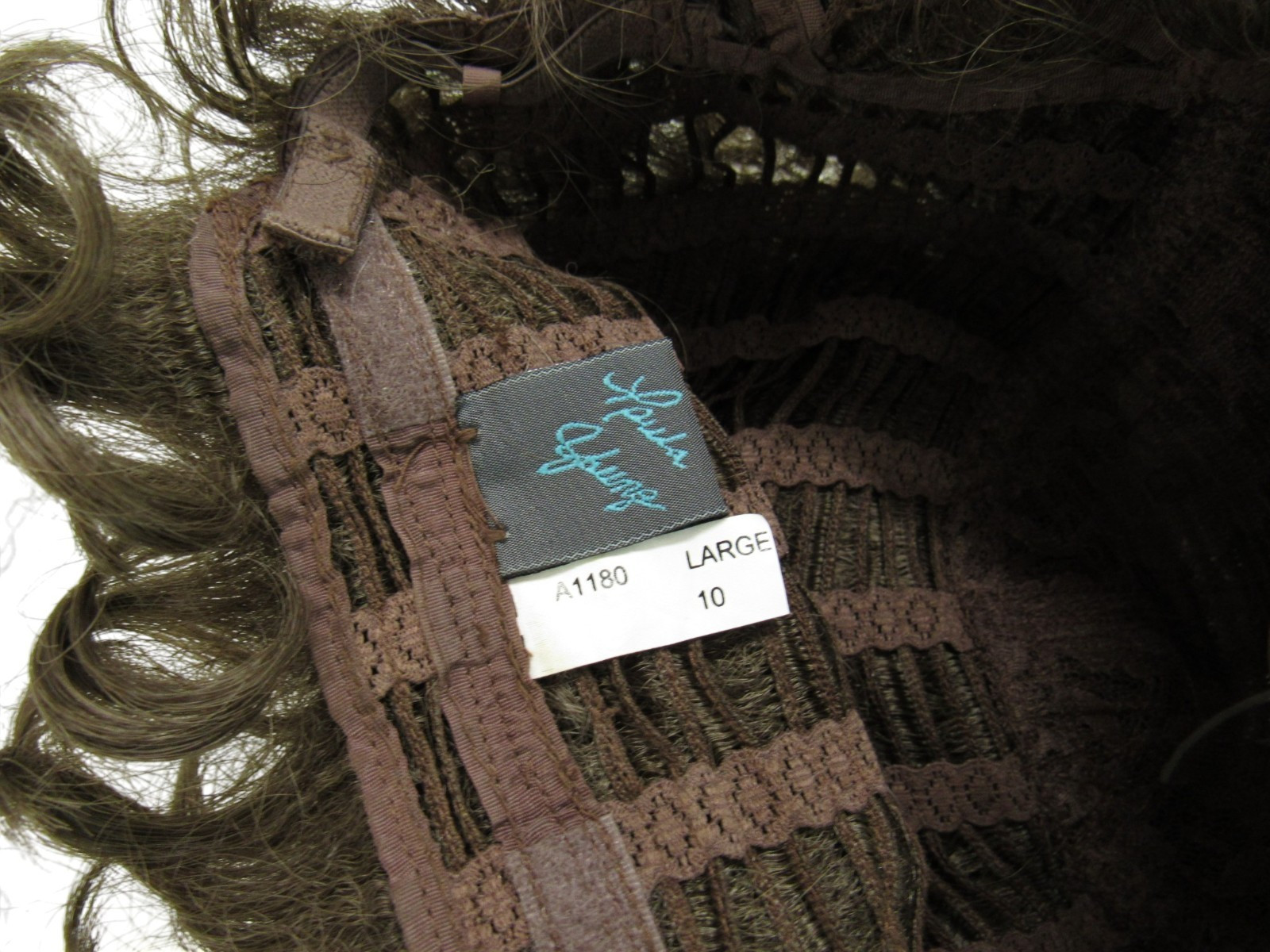 NIB PAULA YOUNG #1180 ASTORIA WIG Medium Ash Brown SHORT CURLS Synthetic Hair L
