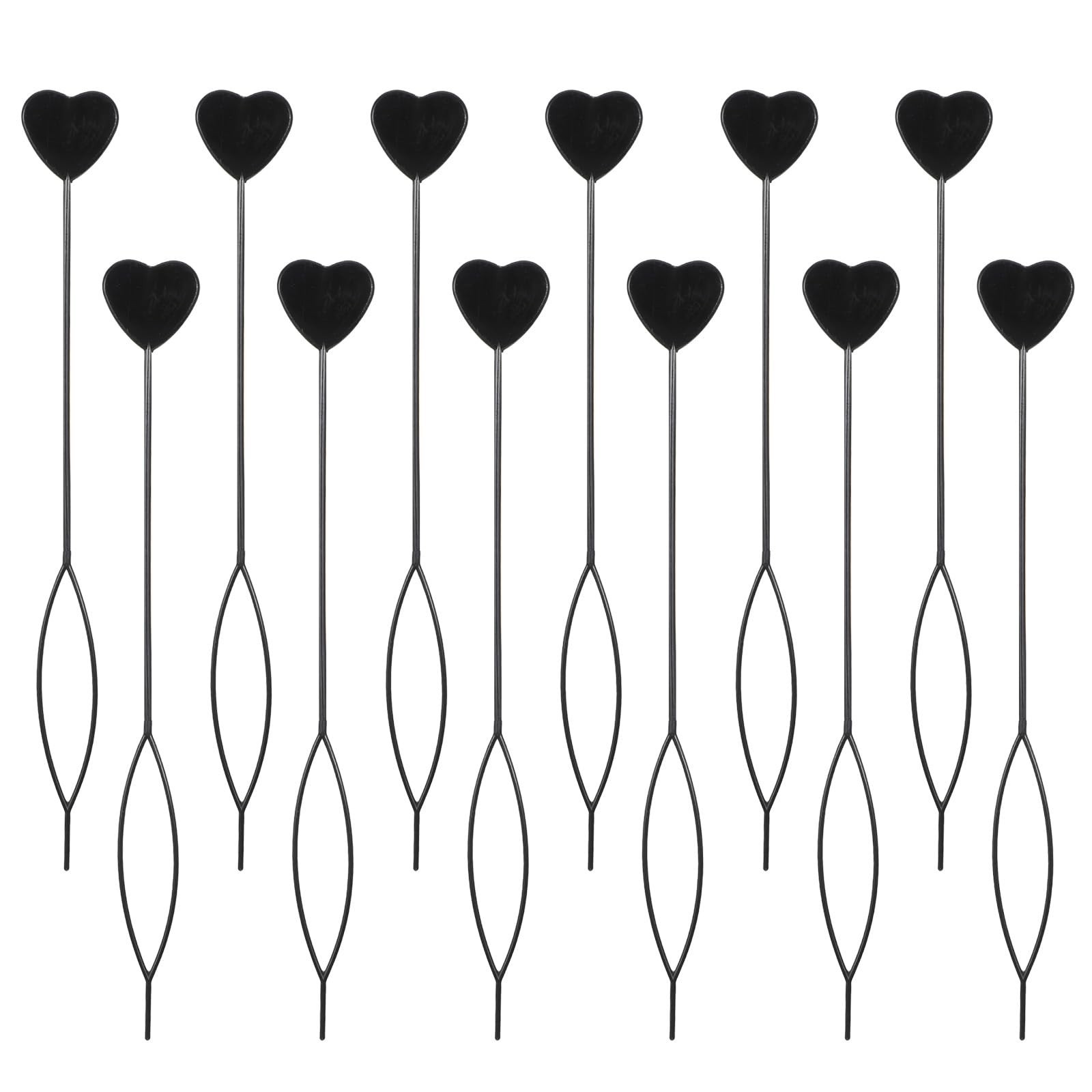 12 PCS Quick Hair Beader Tool, Black Beaders for Braids, For Girls Women Pony…