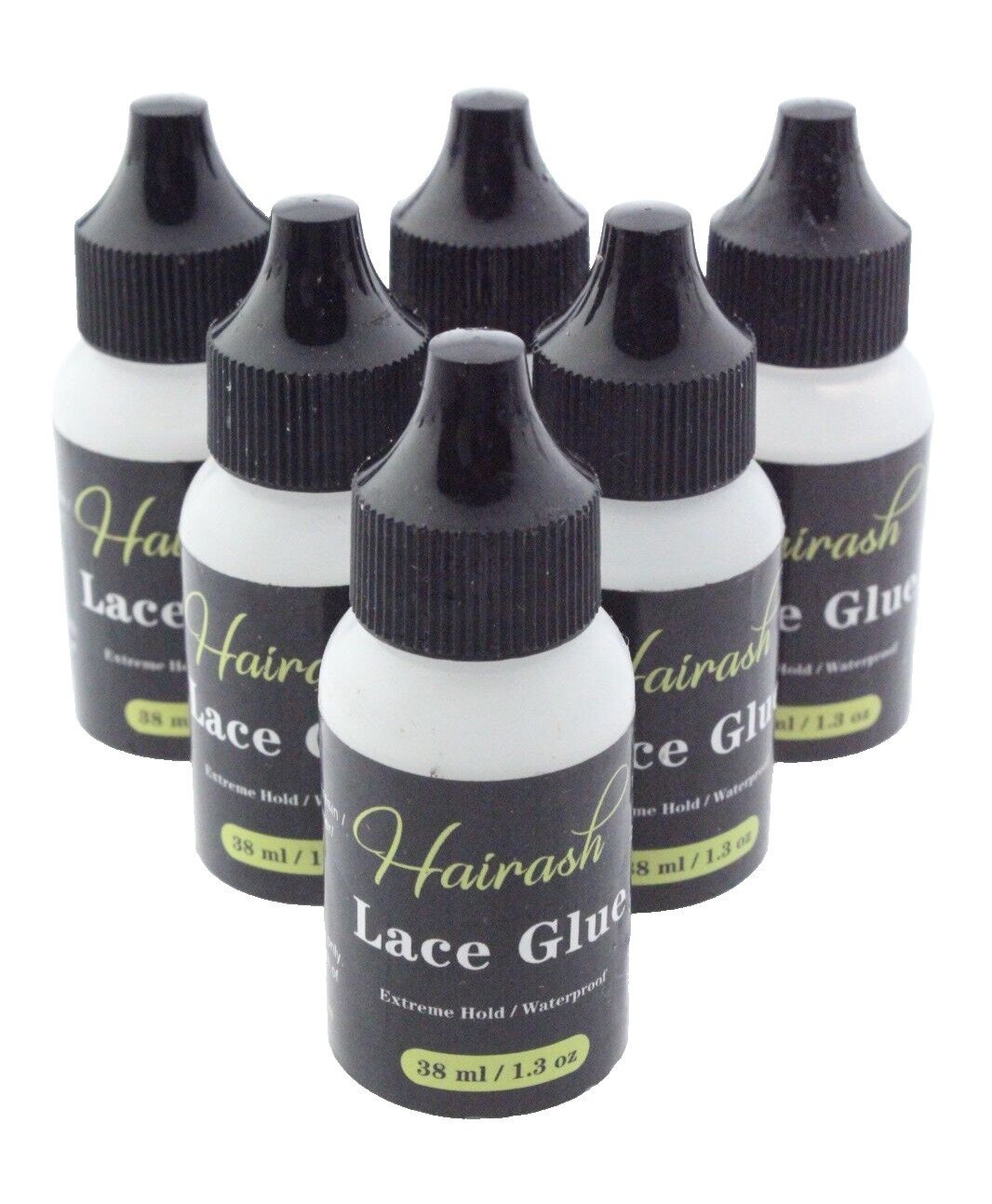HAIRASH ‘LACE GLUE’ Extreme Hold / Waterproof Wig Adhesive – 1.3 oz Each