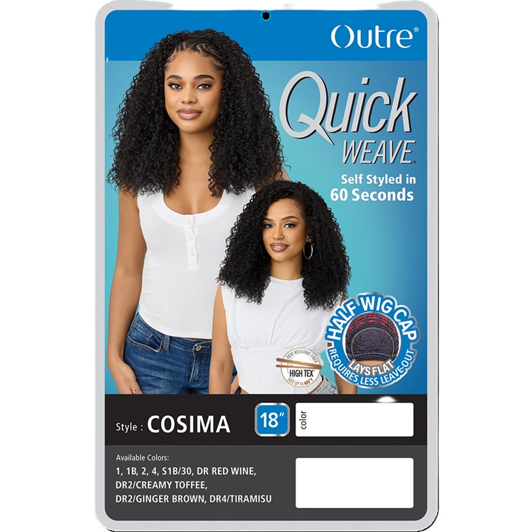 Outre Synthetic Half Wig Quick Weave – Cosima