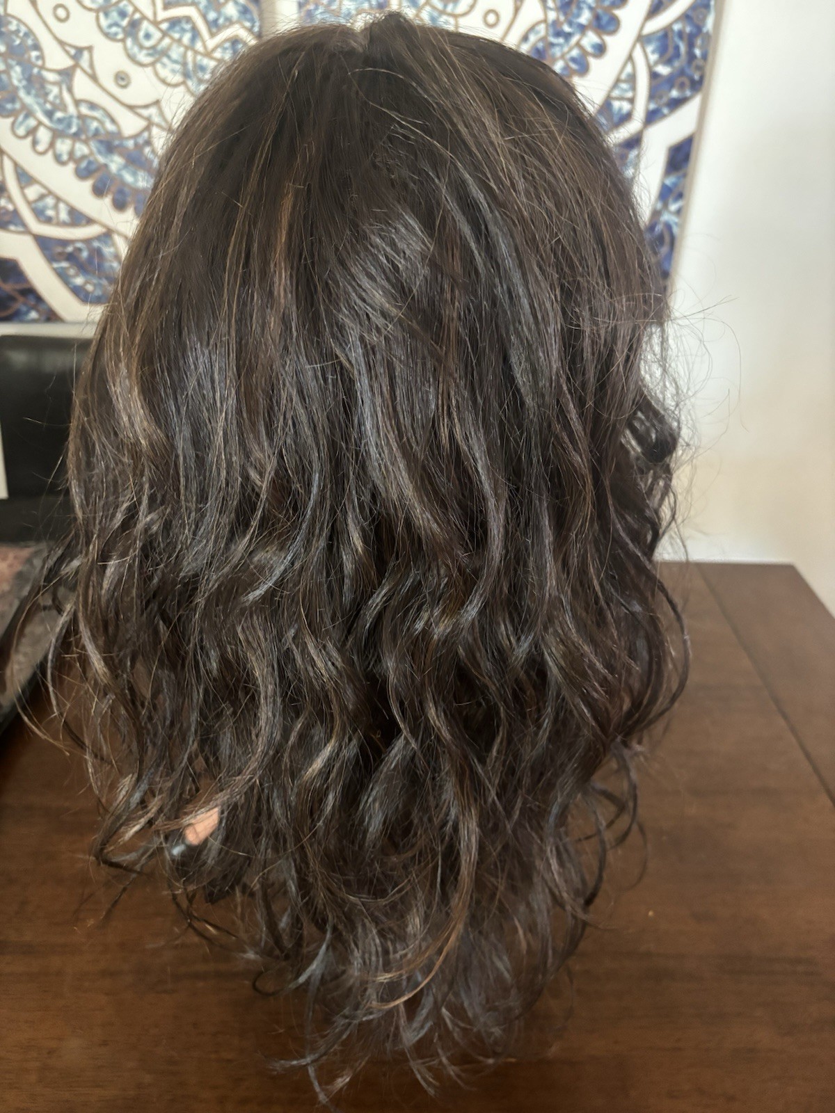 Luxury Lace, Front Tea, Part Heat, Safe, Synthetic Wig, Brunette Layers