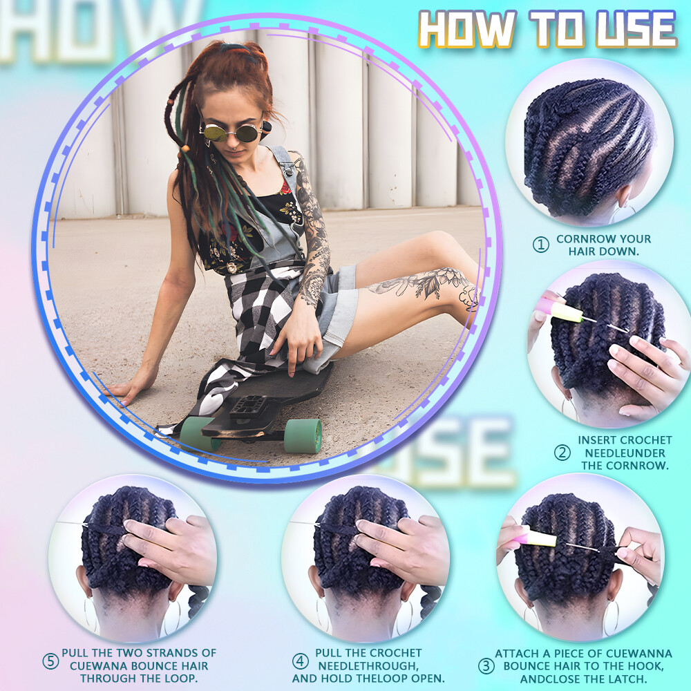 Dread Locks Crochet Braiding Dreadlock Hair Extensions Synthetic Hair Extensions