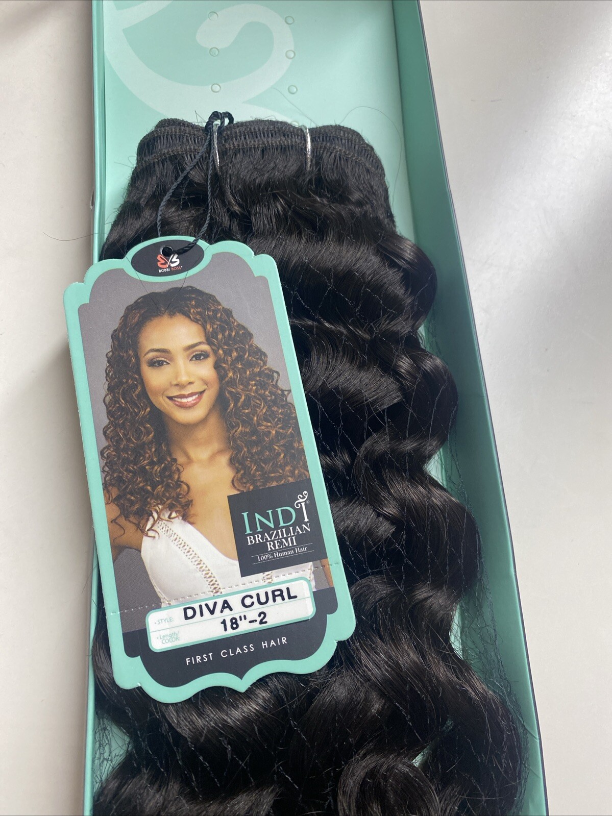 INDI BRAZILIAN Remi Hair Weave_DIVA CURL_14”_#P4/27
