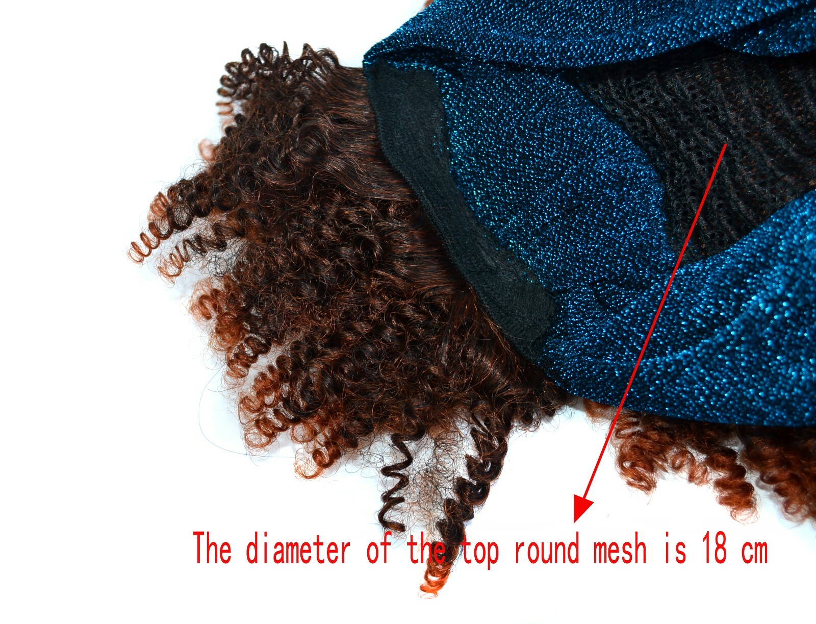 Afro Headband Wig Kinky Curly Wig with Curly Bangs Turban Wrap Wig Cosplay Party