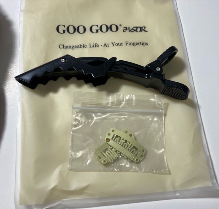 GOO GOO 14″ Seamless Hair Extensions 130g 9Pc Dark Blonde Bleach Blonde P18A/613