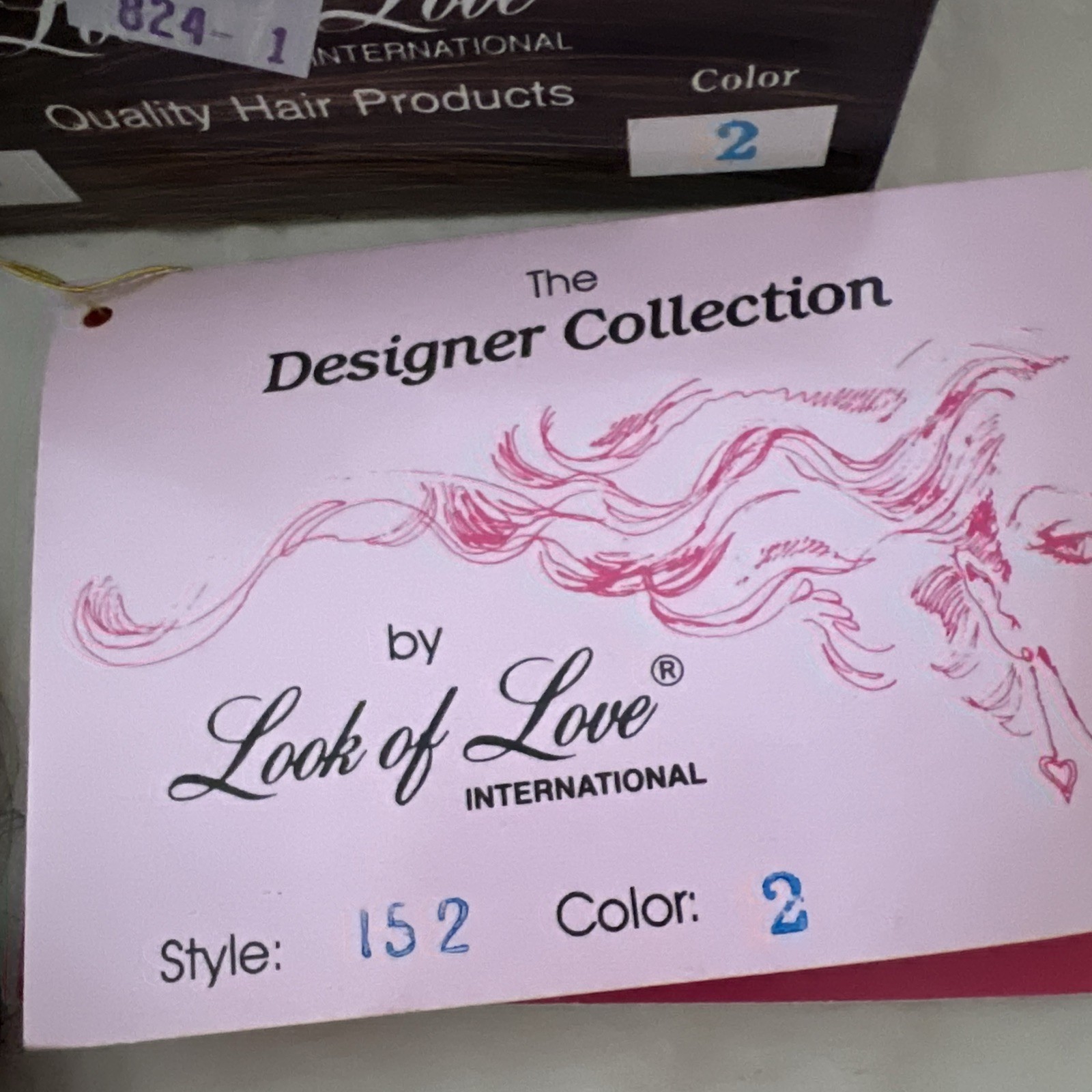 Look Of Love Quality Hair Product Style Number 152 Color Two Hairpiece