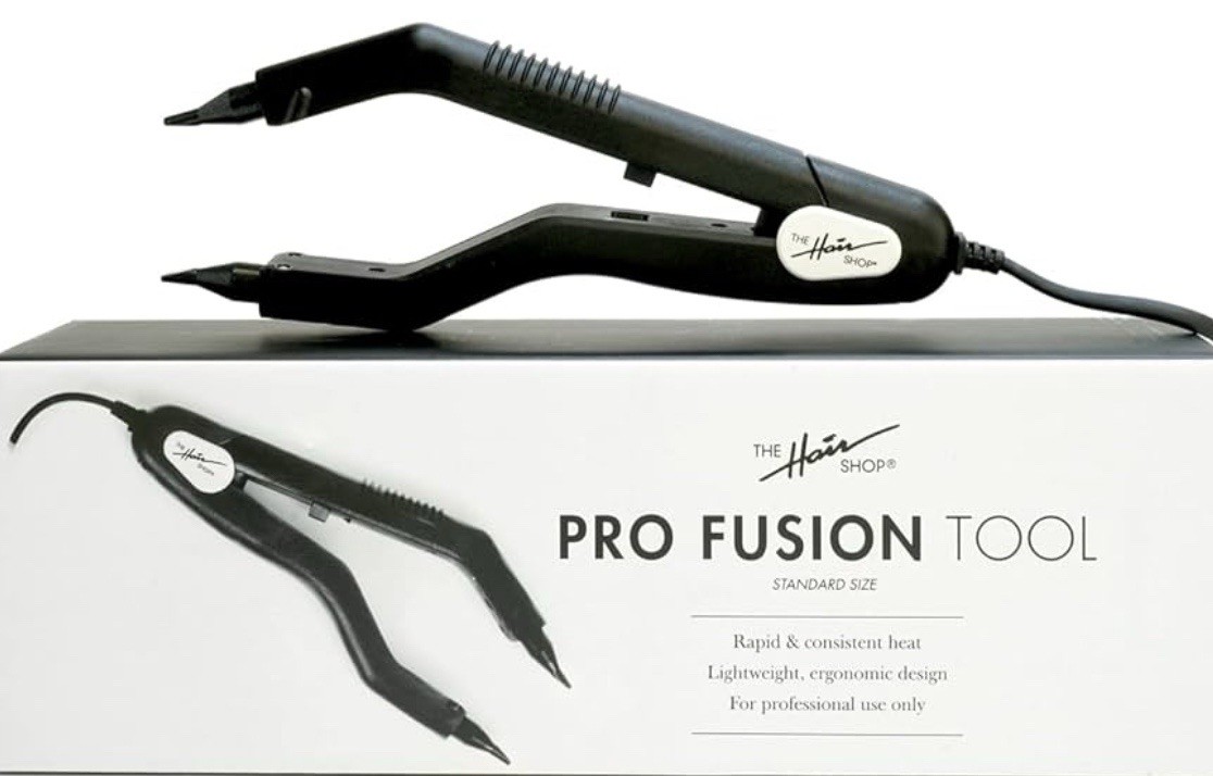 Keratin Melting Connector Machine For Hair Extensions, Matte Black, K-tip, U-tip