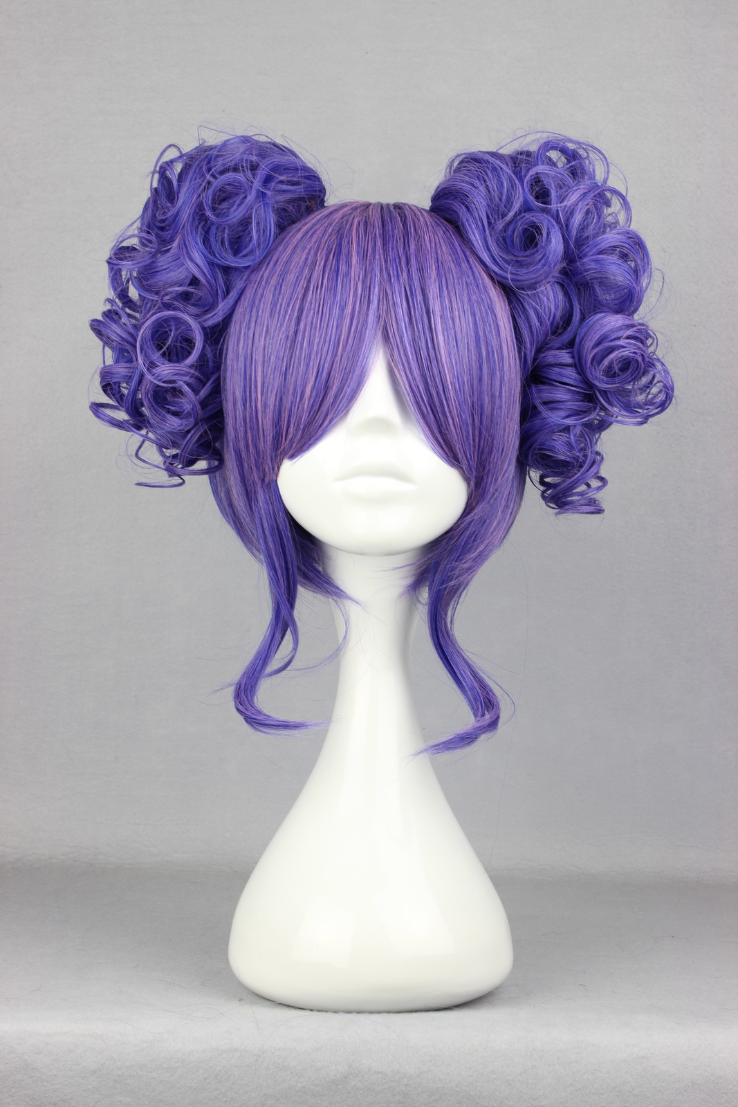 Cosplay Wig Party Wigs Full Synthetic Hair 35cm/13.8″ Lolita Cute Blue Purple
