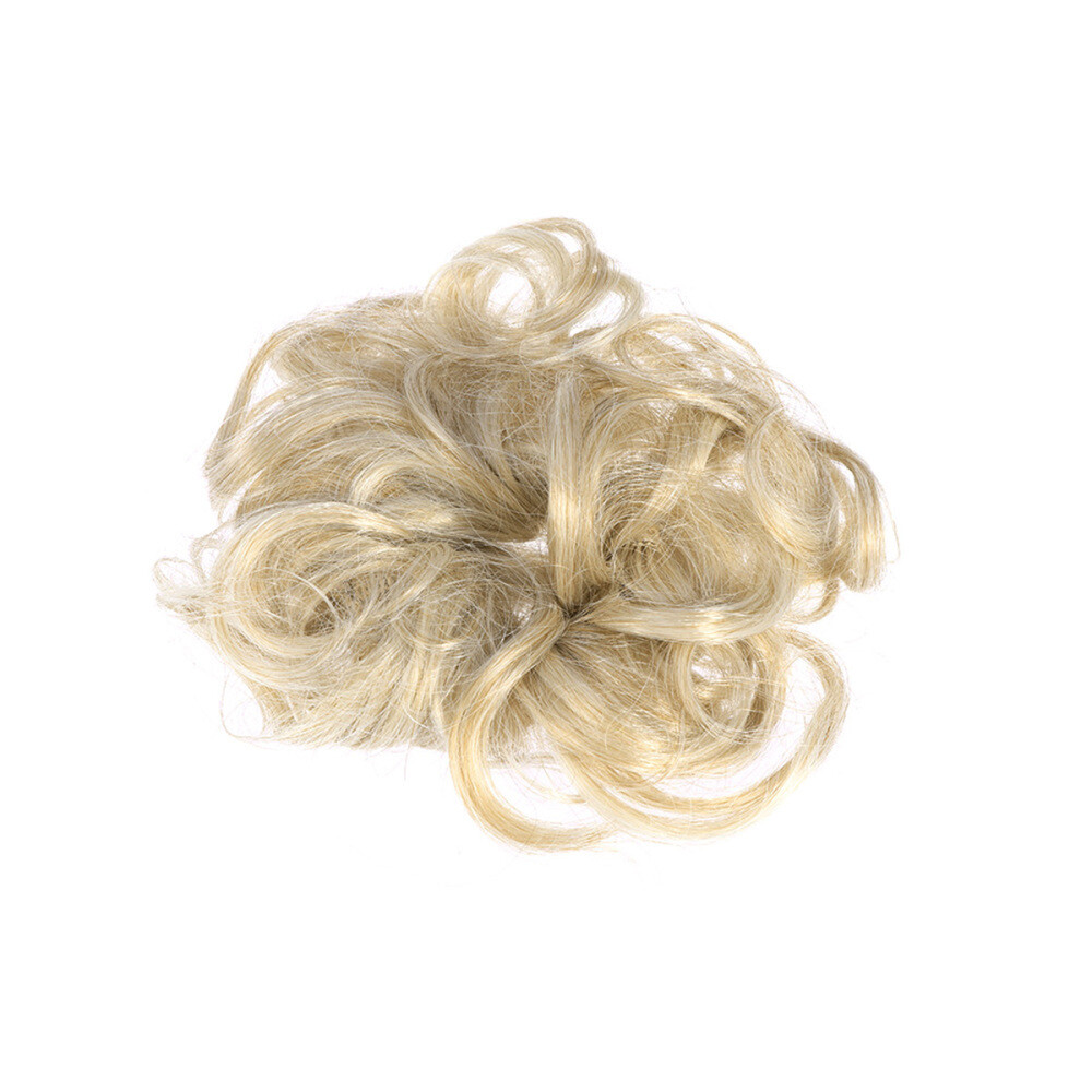 Pony Tail Hair Extension Hairpieces Scrunchie Wave Curly Synthetic Hairpieces