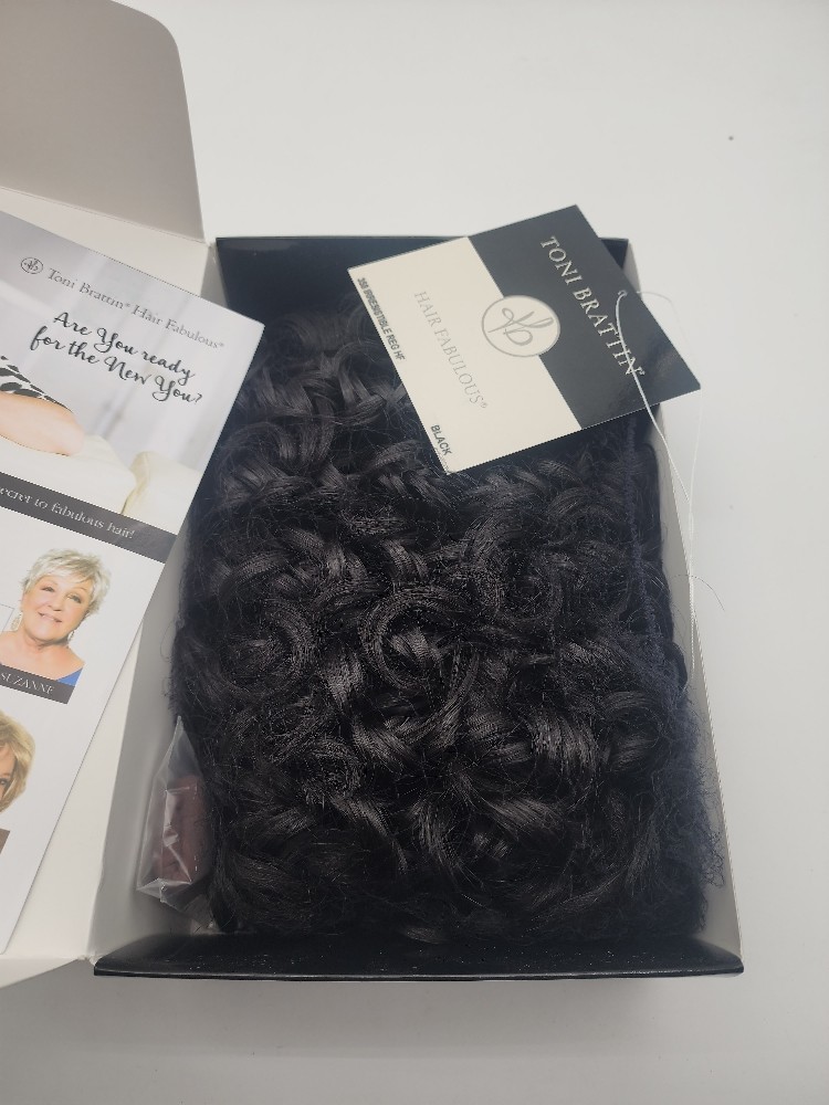 Toni Brattin Irresistible Wig Black – Lace Front Spiral Curls Heat Friendly