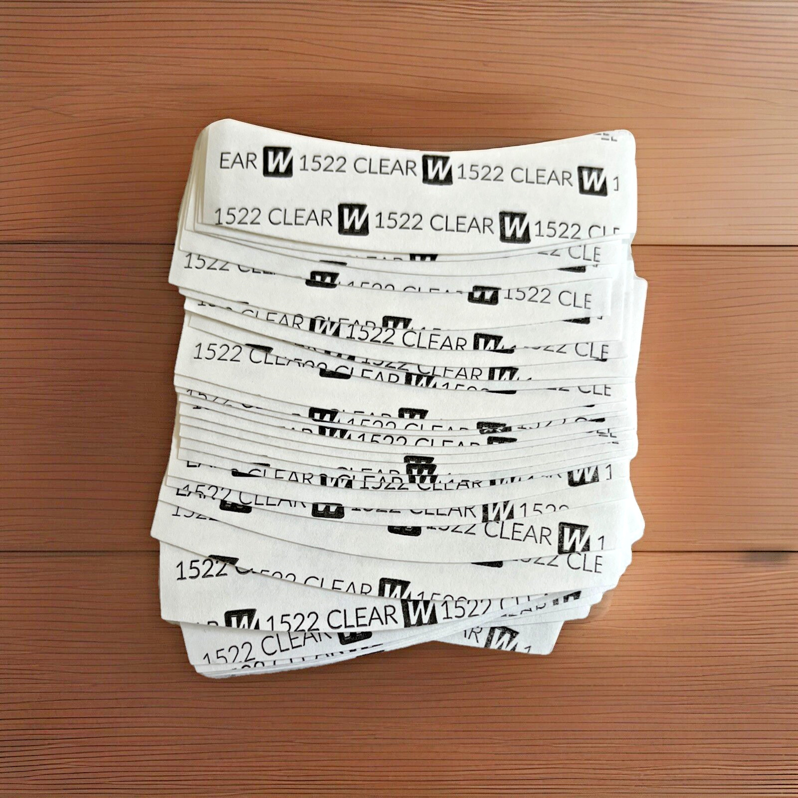 Walker Tape 3M 1522 Clear C Contour Double-Sided Tape 216 Piece Poly Wig Toupee.