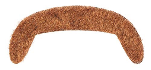 Adult Men Short Straight Brown California 70s 80s Rocker Moustache Disco Wig …