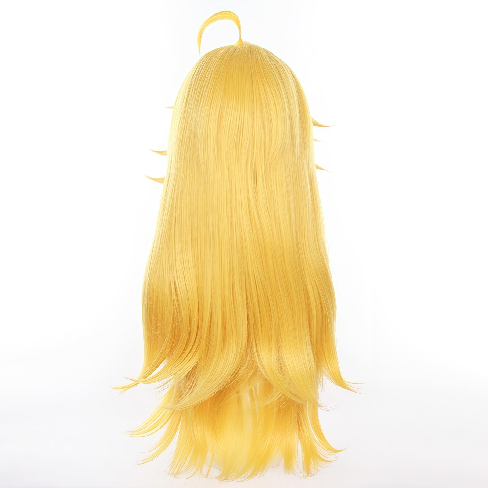 Blonde Hair Long Straight Wig With Wig Cap Party Costume Cosplay Daily Use