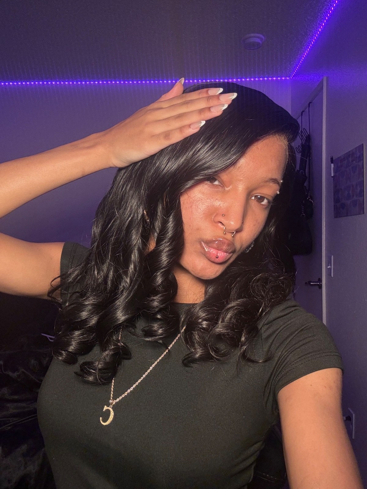 YAWAWE 13×6 Transparent Lace Wig, 20 inch, Natural Brown, Good Condition