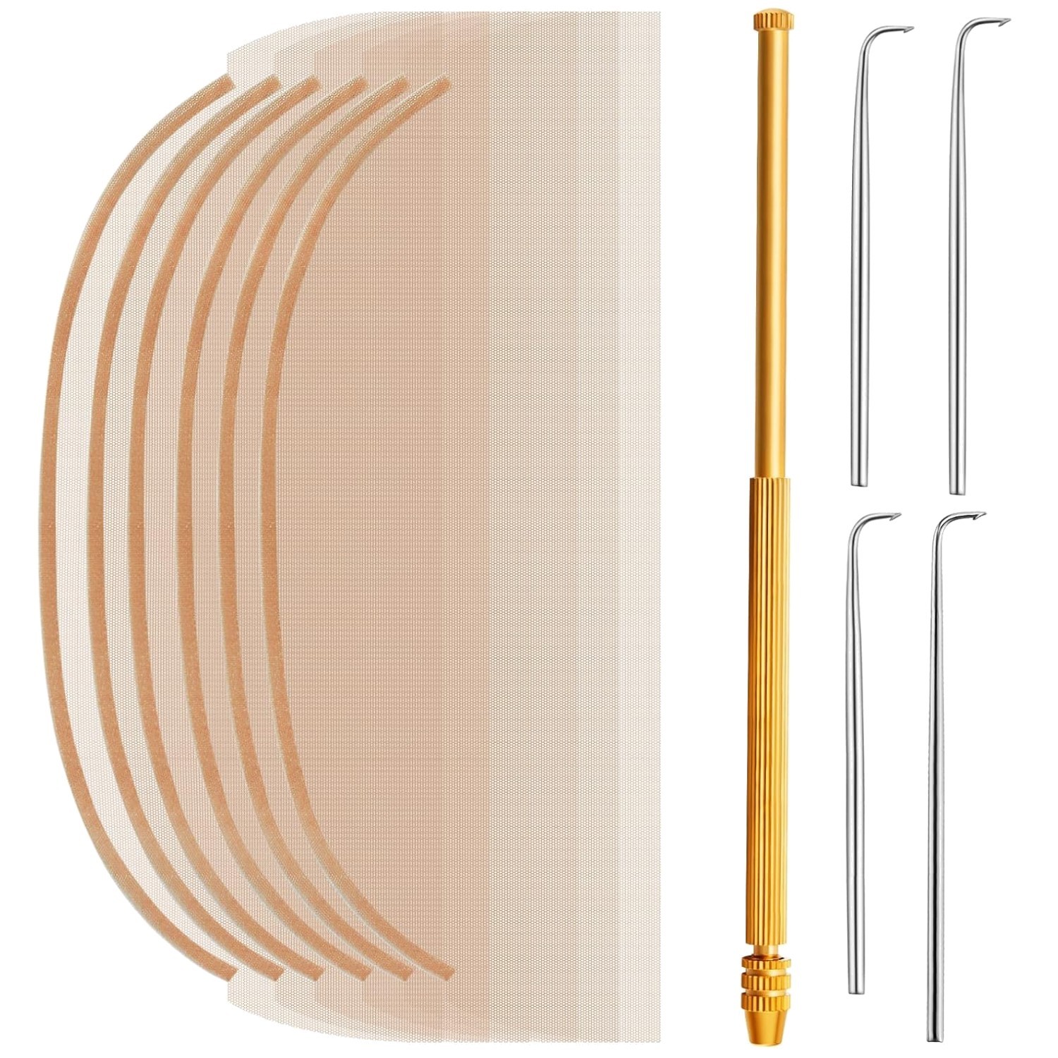 Lace Wig Making Kit with Swiss Lace Nets- Light Brown