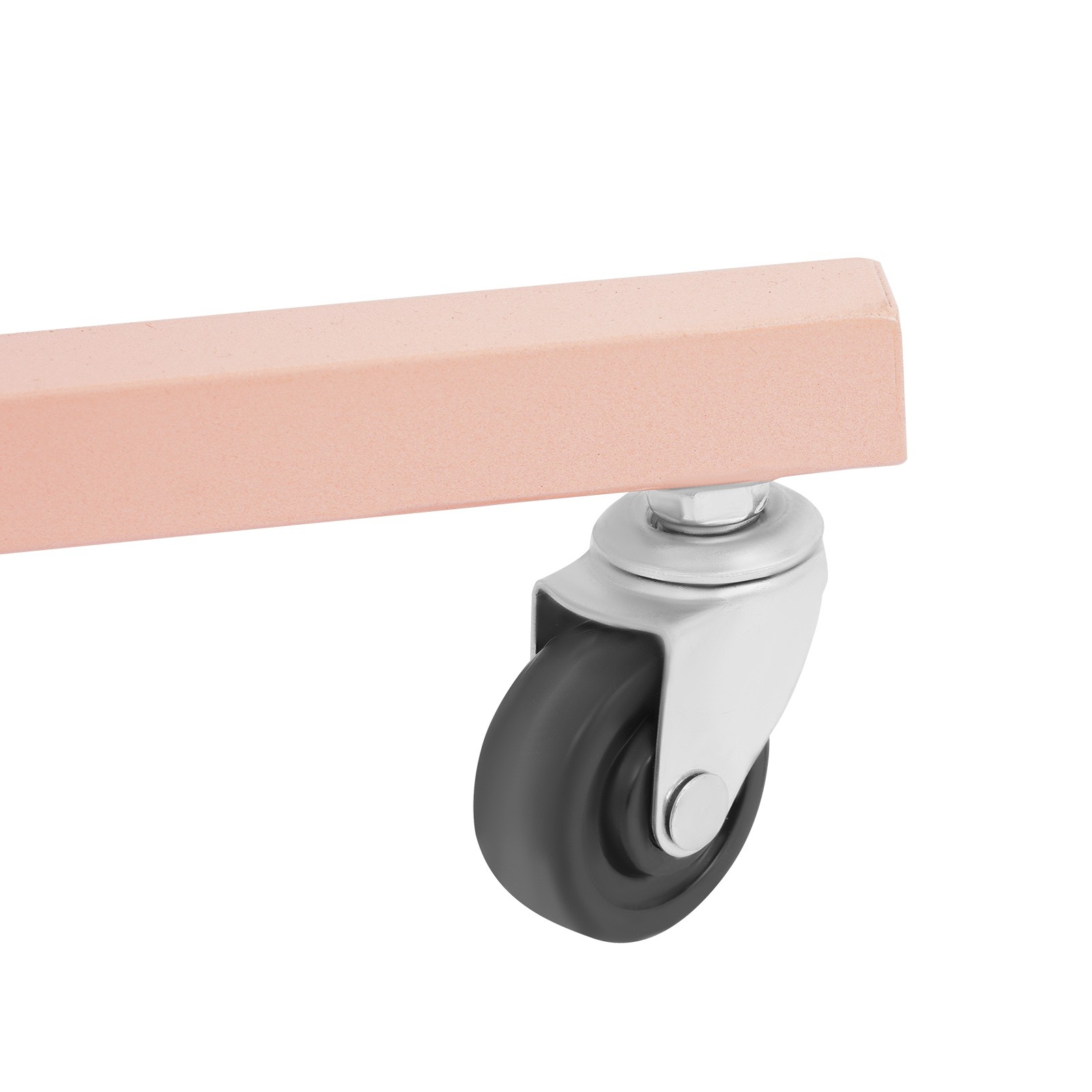 Pink 12-Head Heavy Duty Wig Stand Organizer | Metal Tripod Rack | Salon Display