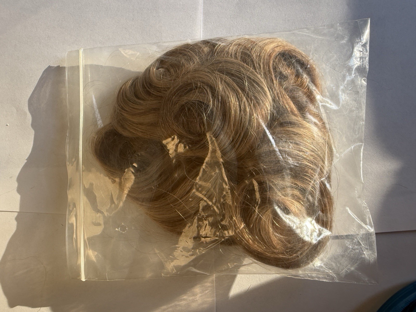 100% Human Hair Wiglet Hazelnut Brown Curly Womens Claw Clip Indian Extension