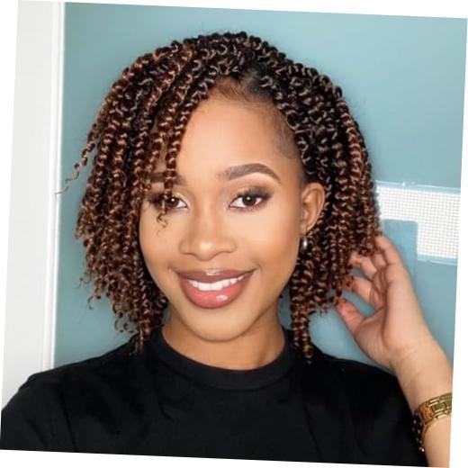Passion Twist Crochet Hair 10Inch Passion Twist Hair 8 10 Inch (Pack of 8) T30