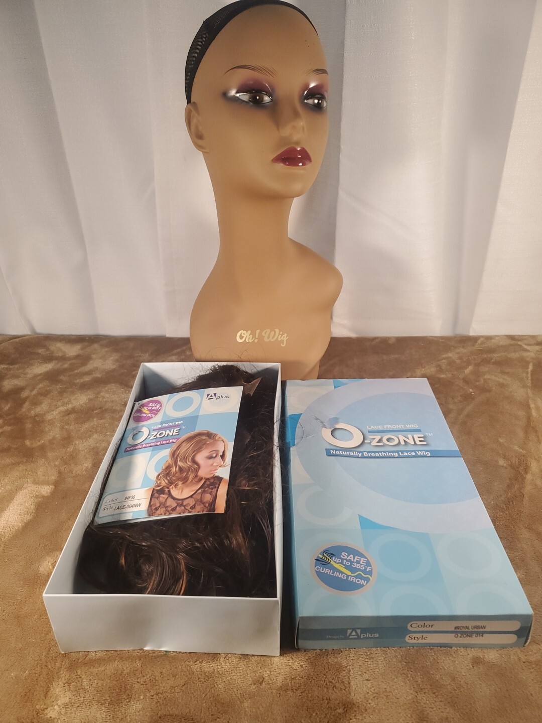 Aplus Ozone Synthetic Swiss Lace Front 004NW Wig Soft Body Wave Heat Resistant