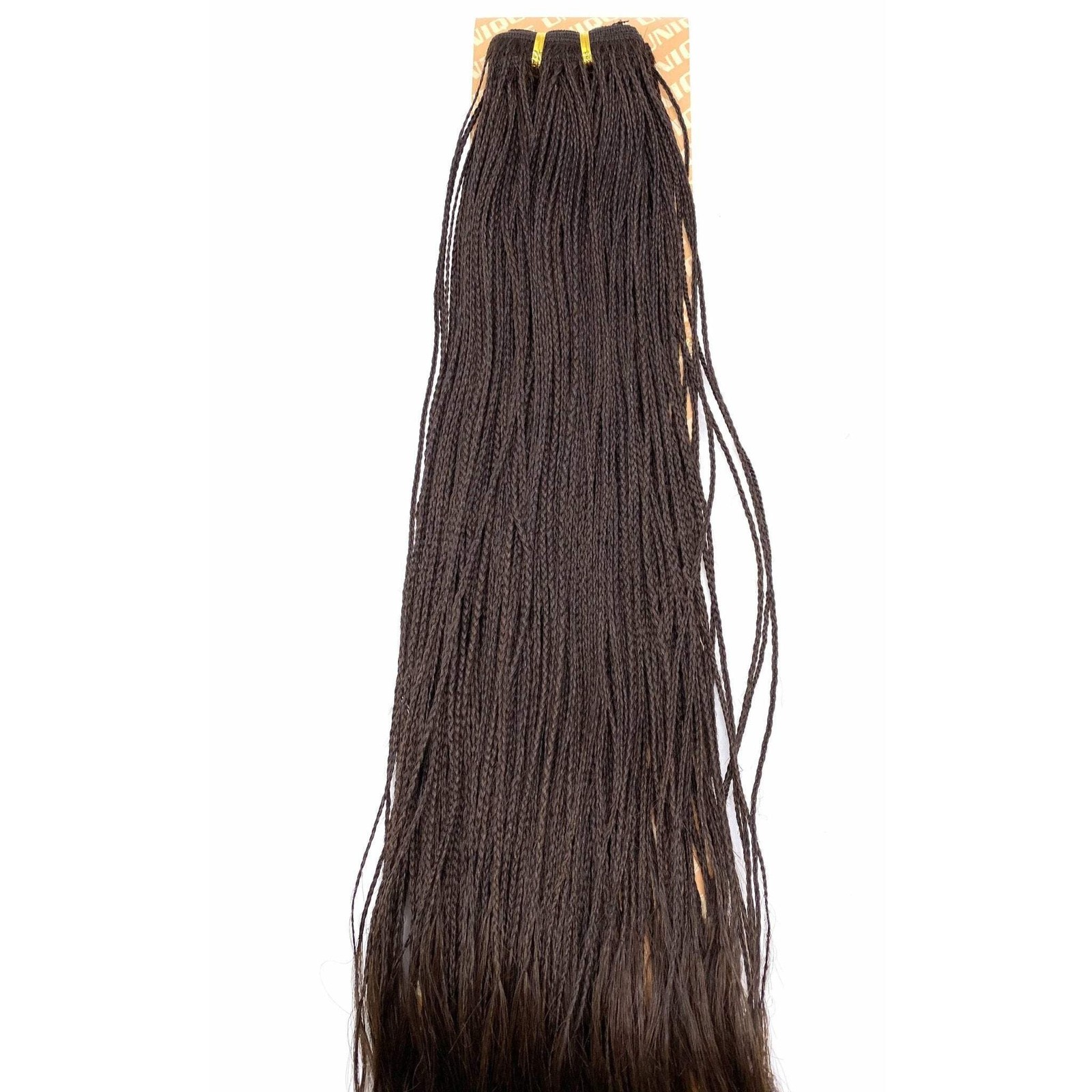 Unique Micro Braid 14″ T1B Burgundy / 100% Human Hair