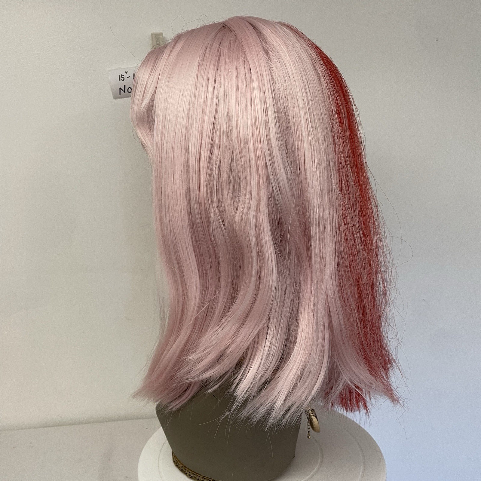 WIG. NO01275 (15-17 inch ) one size adjustable elastic band.
