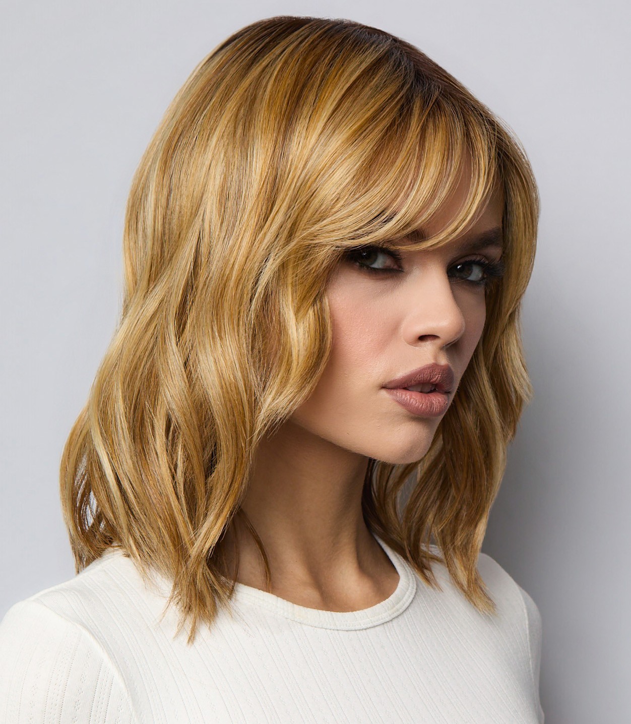 SMOOTH WAVEZ Wig RENE OF PARIS, ANY COLOR! Heat-Friendly! Lace Ft +Mono Part NEW