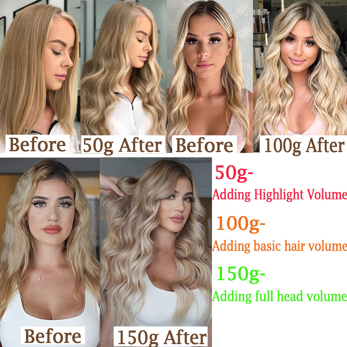 100% Real Keratin Pre Bonded Nail U Tip Remy Human Hair Extensions 14″-24″ THICK