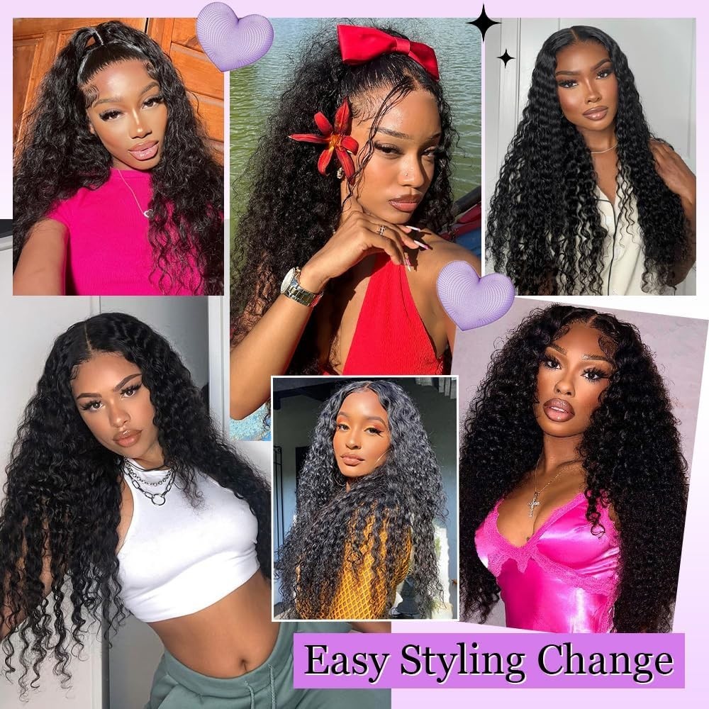 Water Wave Human Hair Bundles Wet and Wavy Bundles Human Hair Brazilian Unproces