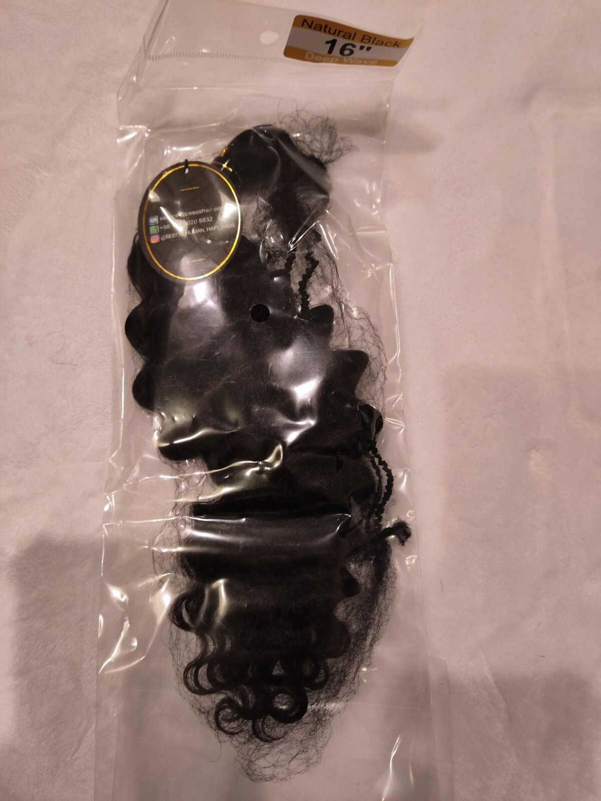 Beeos Human Boho Braiding Hair Deep Wave Bundle 16″ 50g Bulk No Weft Extensions