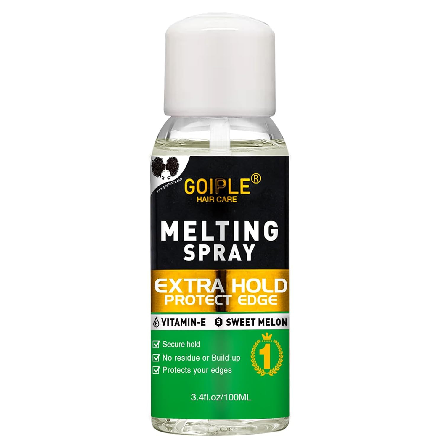 3.4 Fl Oz Lace Melting and Holding Spray Glue-Less Hair Adhesive for Wigs, Extra
