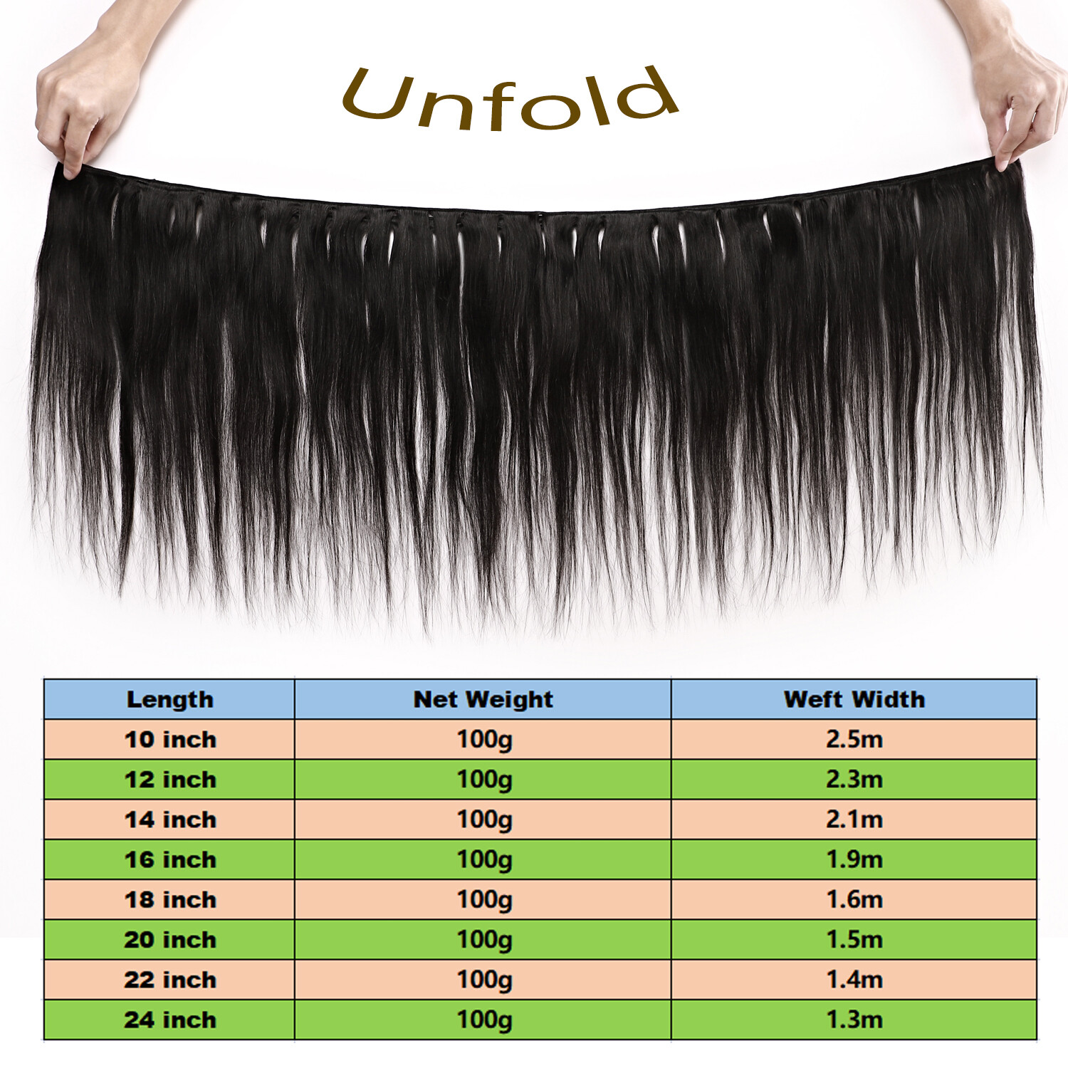 THICK Hair Bundles Weave Weft Peruvian/Indian Virgin Human Hair Extensions 400G