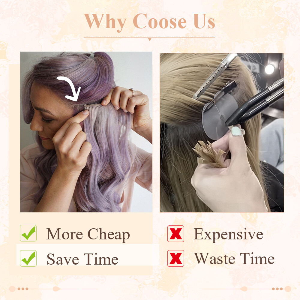 US Fast Ombre Long Clip In as Human Remy Hair Extensions 8Pcs Full Head 18 Clips