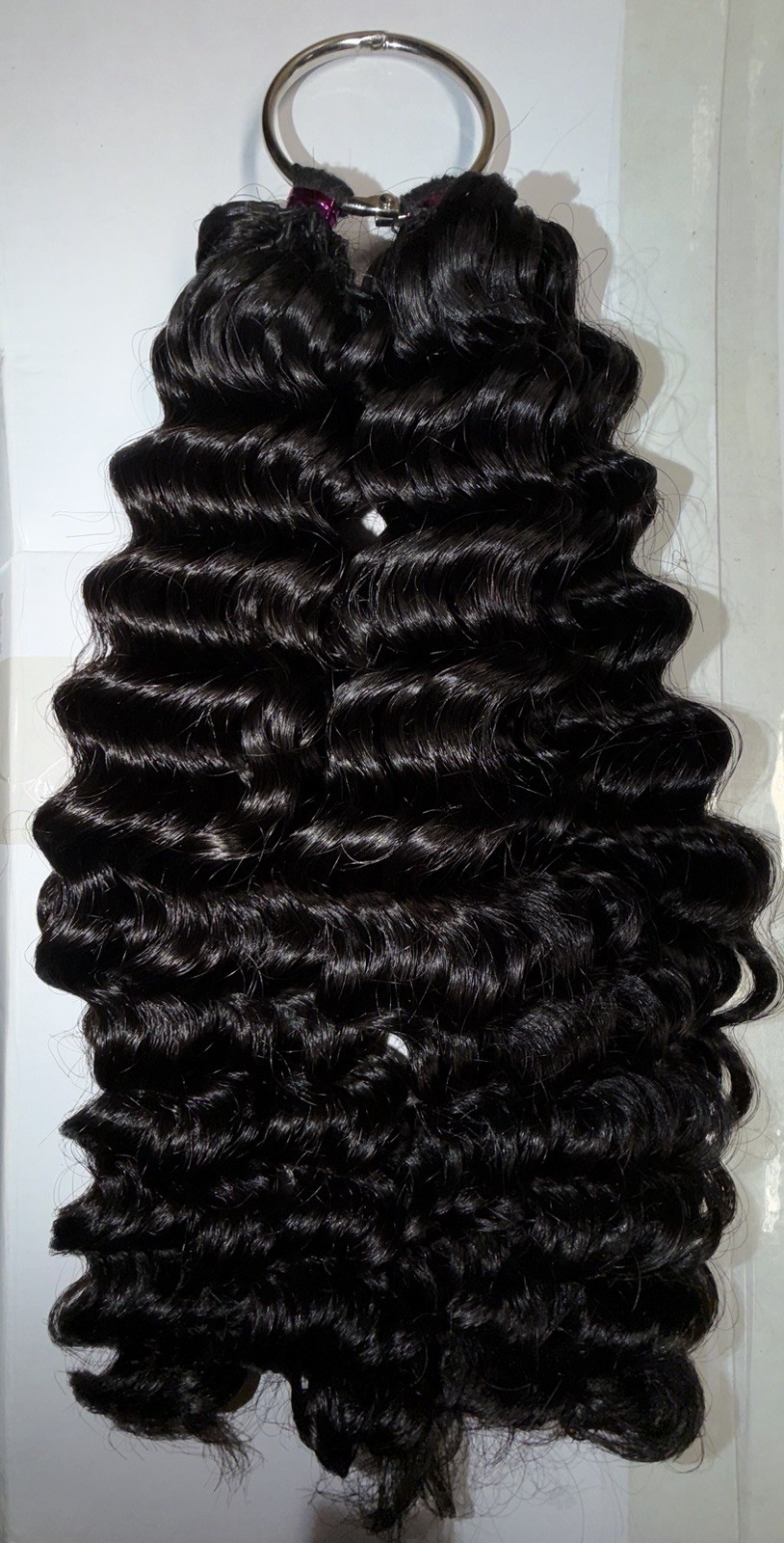 LUVME Deep Wave Crochet Hair 16 inch, 130g