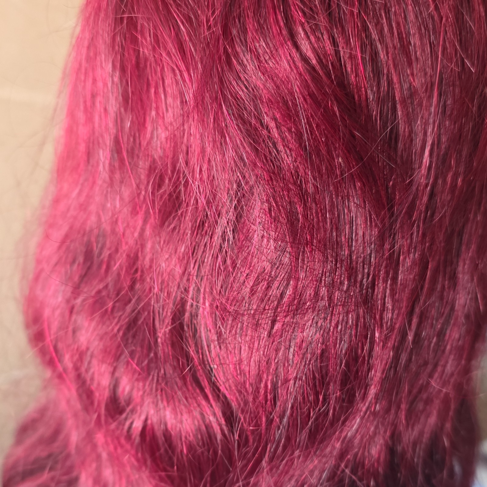 22in Burgundy Red Body Wave Human Hair Wig 13×4 Lace Front 210% Density