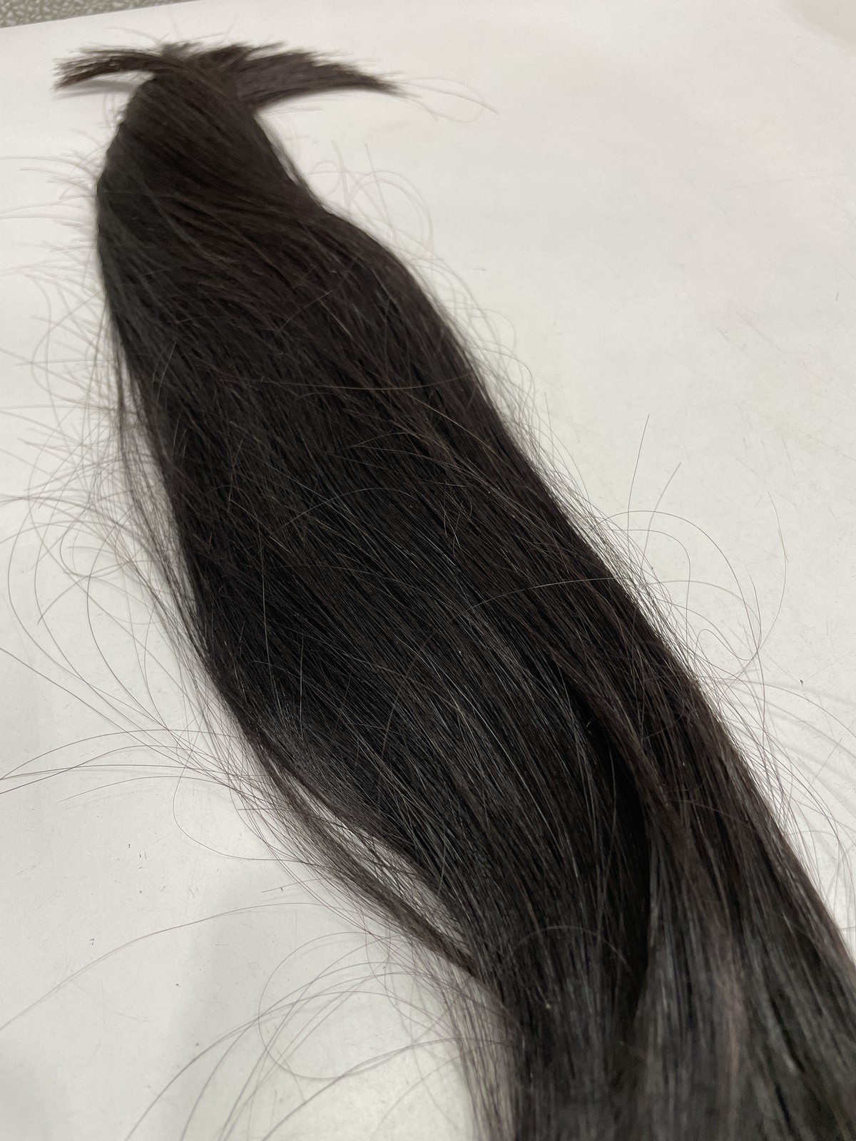 Luvme Hair Natural Black Human Hair Clip In Hair Extensions 18″ 7pcs