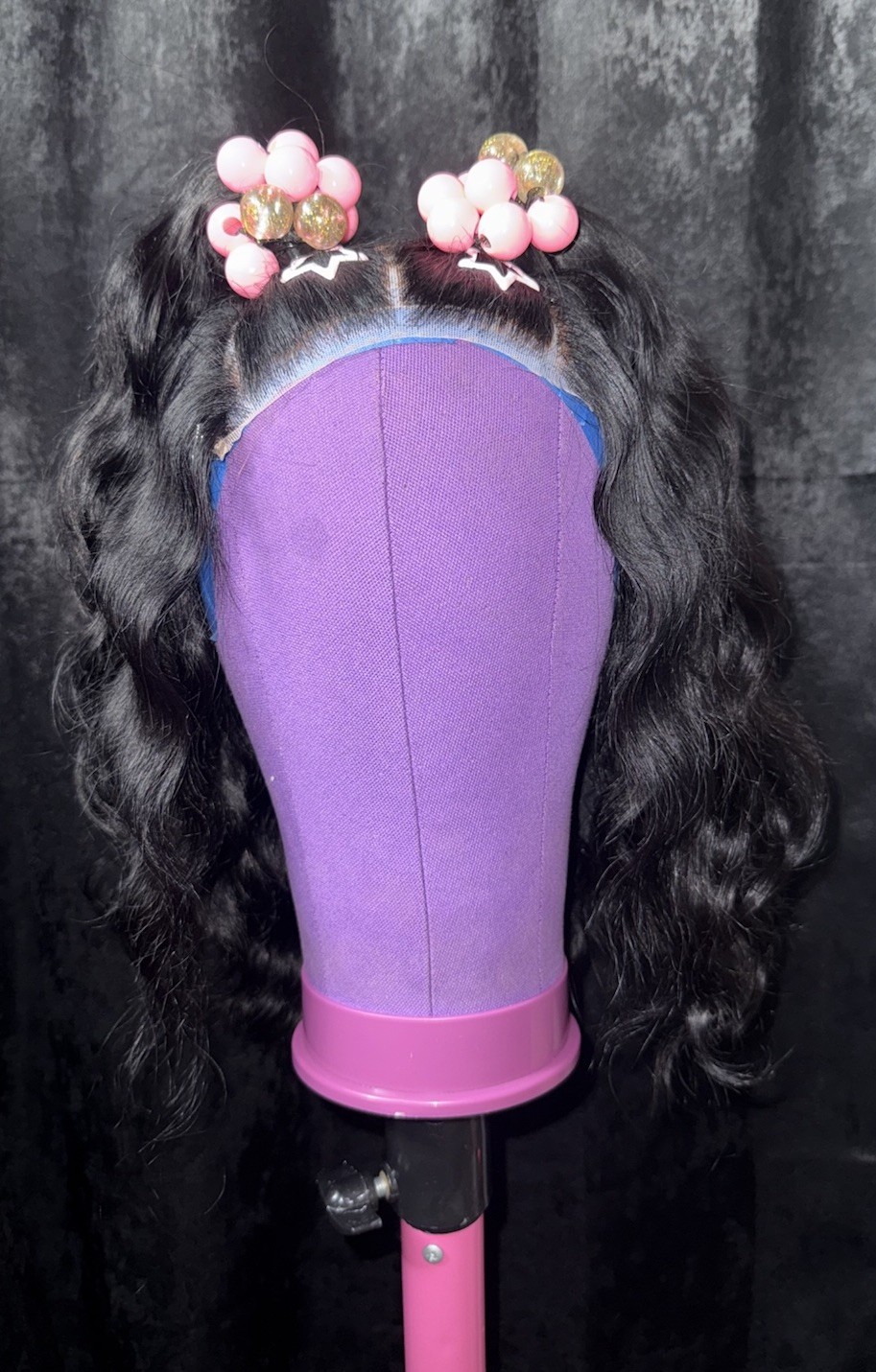 18” Custom Styled Pony Wig | 5×5 Glueless | 100% Human Hair | Statement Look