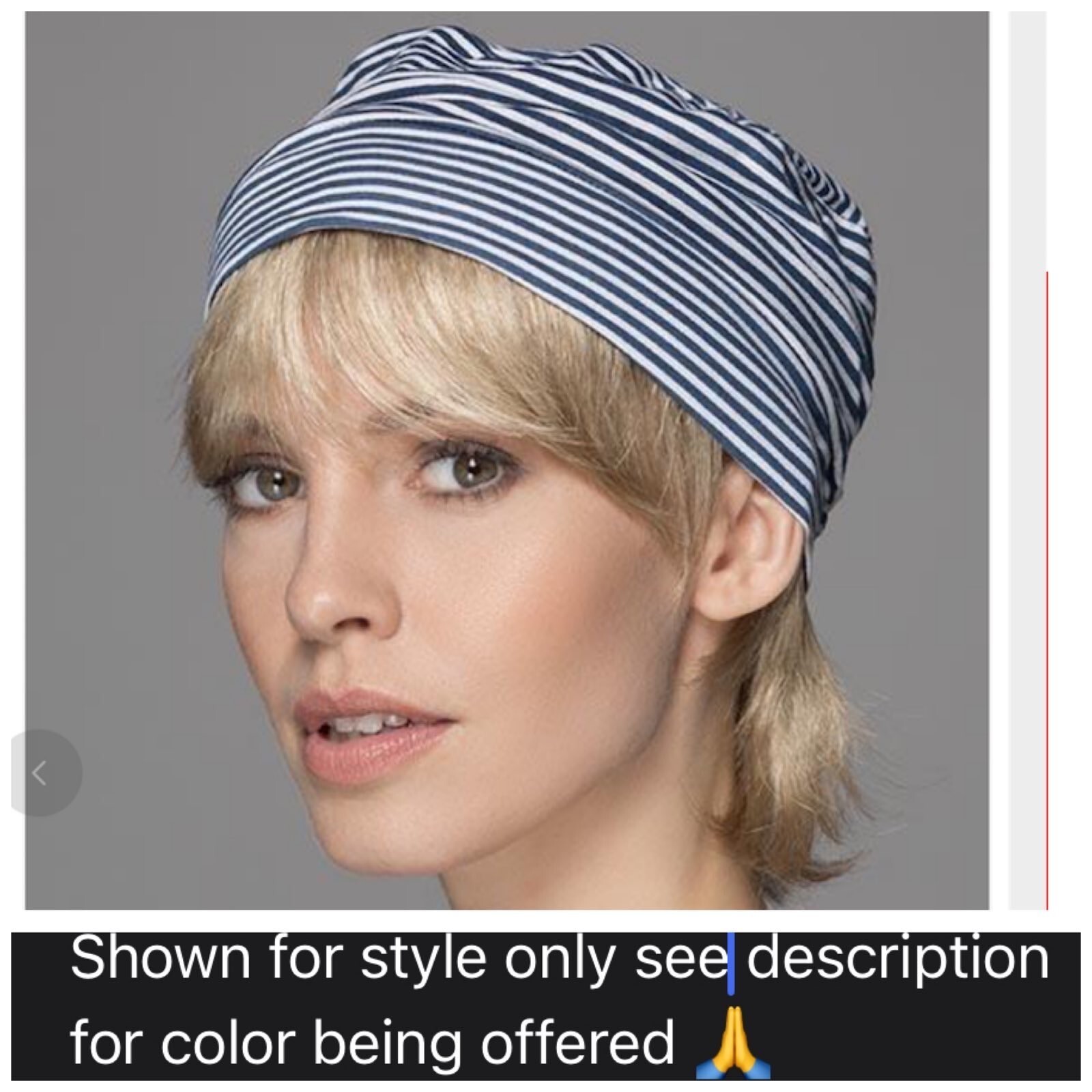Ellen Wille Mint | Synthetic Hair Piece *Hat Not Included*LIGHT BLONDE🙏