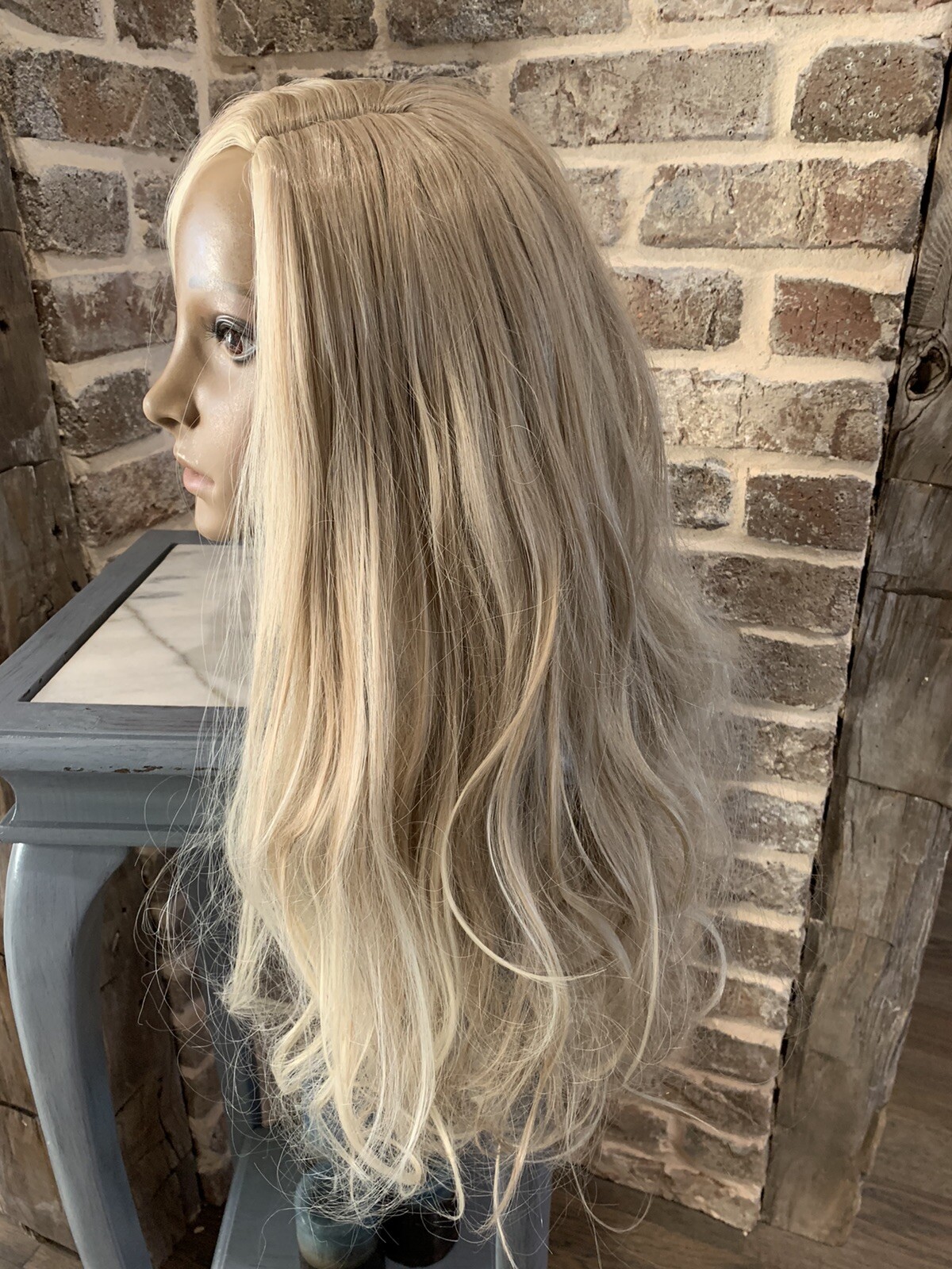 NWT Long Wave Silk Glueless Front Cap Wig #67
