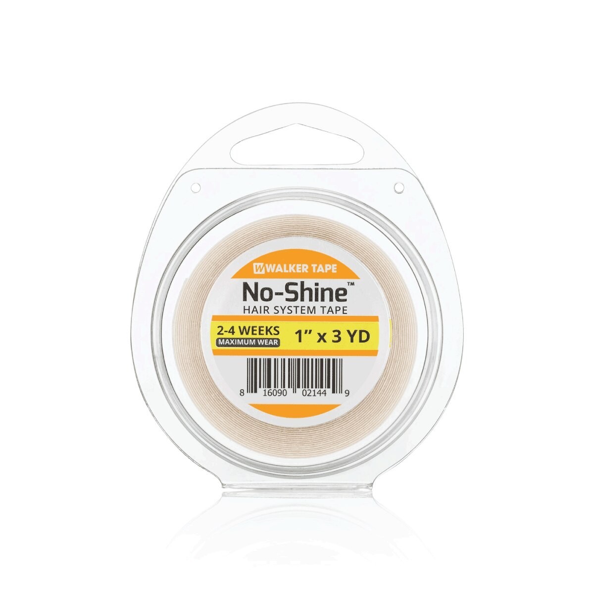 Walker Tape No Shine Double Sided 1″ x 3 Yard Tape Roll