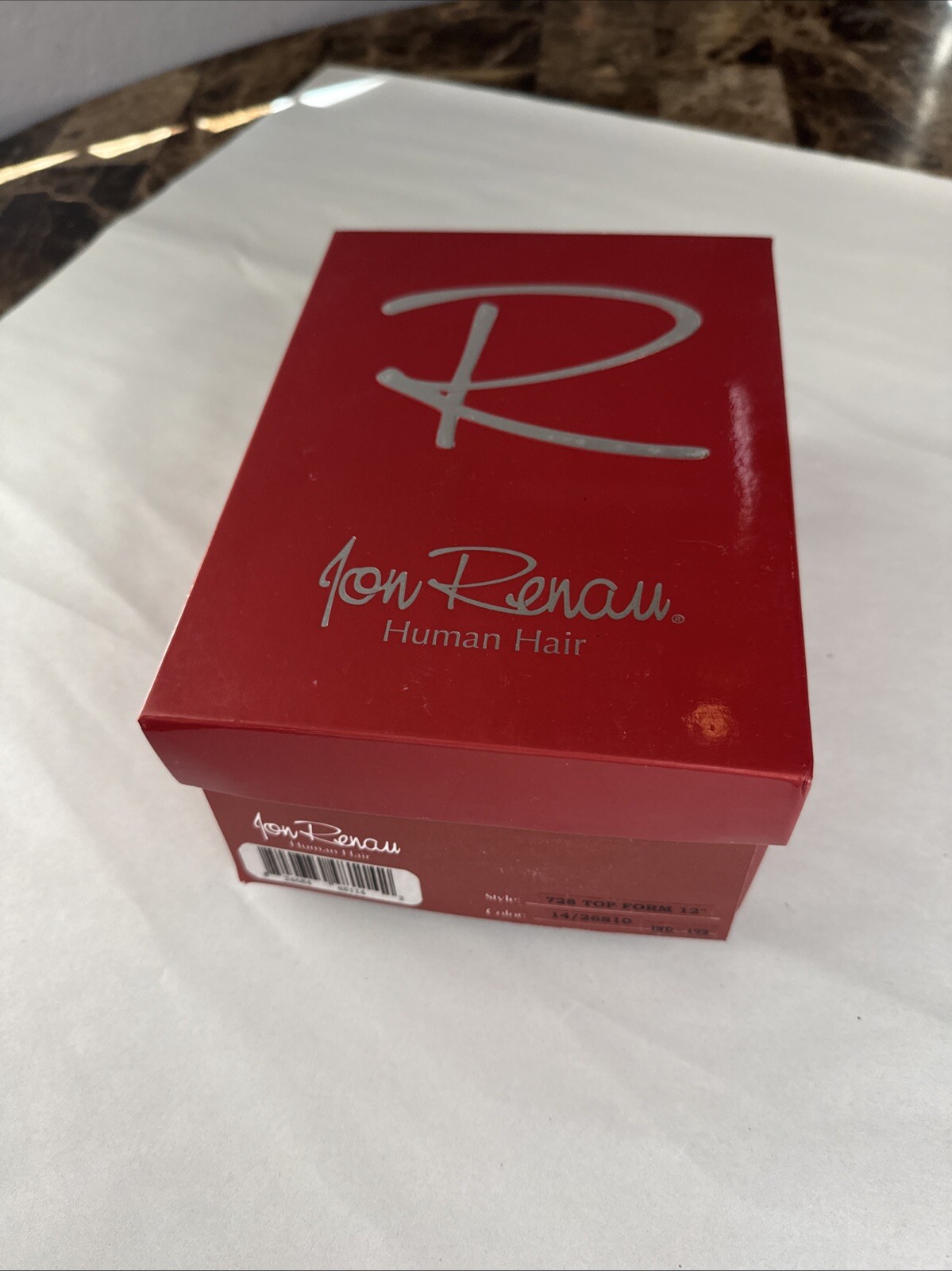 Jon Renau Human Hair Top Form Wig 728 12” Shaded Pralines & Cream New In Box