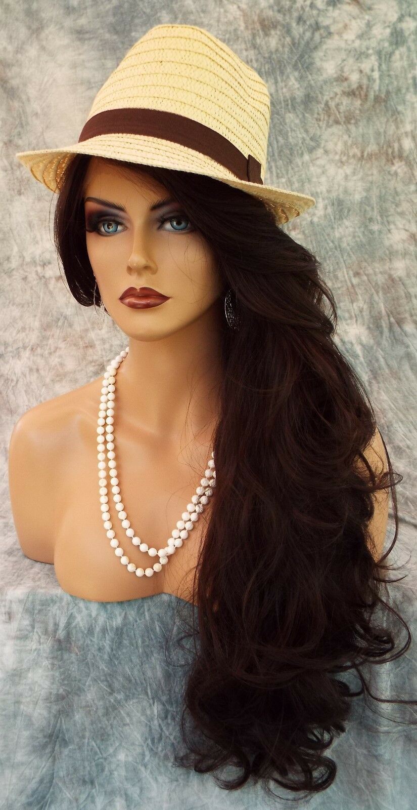 LACE FRONT LACE PIN W/PART CURLY LAYERED #4 GORGEOUS SEXY NEW US SELLER 1003