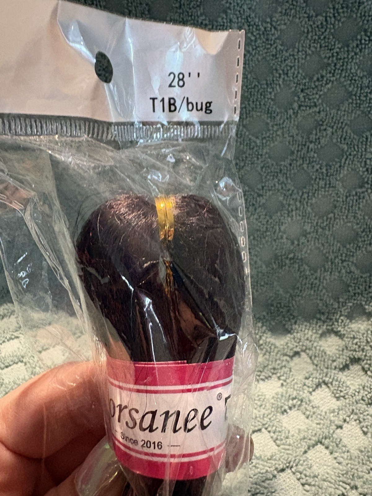Dorsanee Braiding Hair Extensions 28”, T 1B/bug, New In Packing