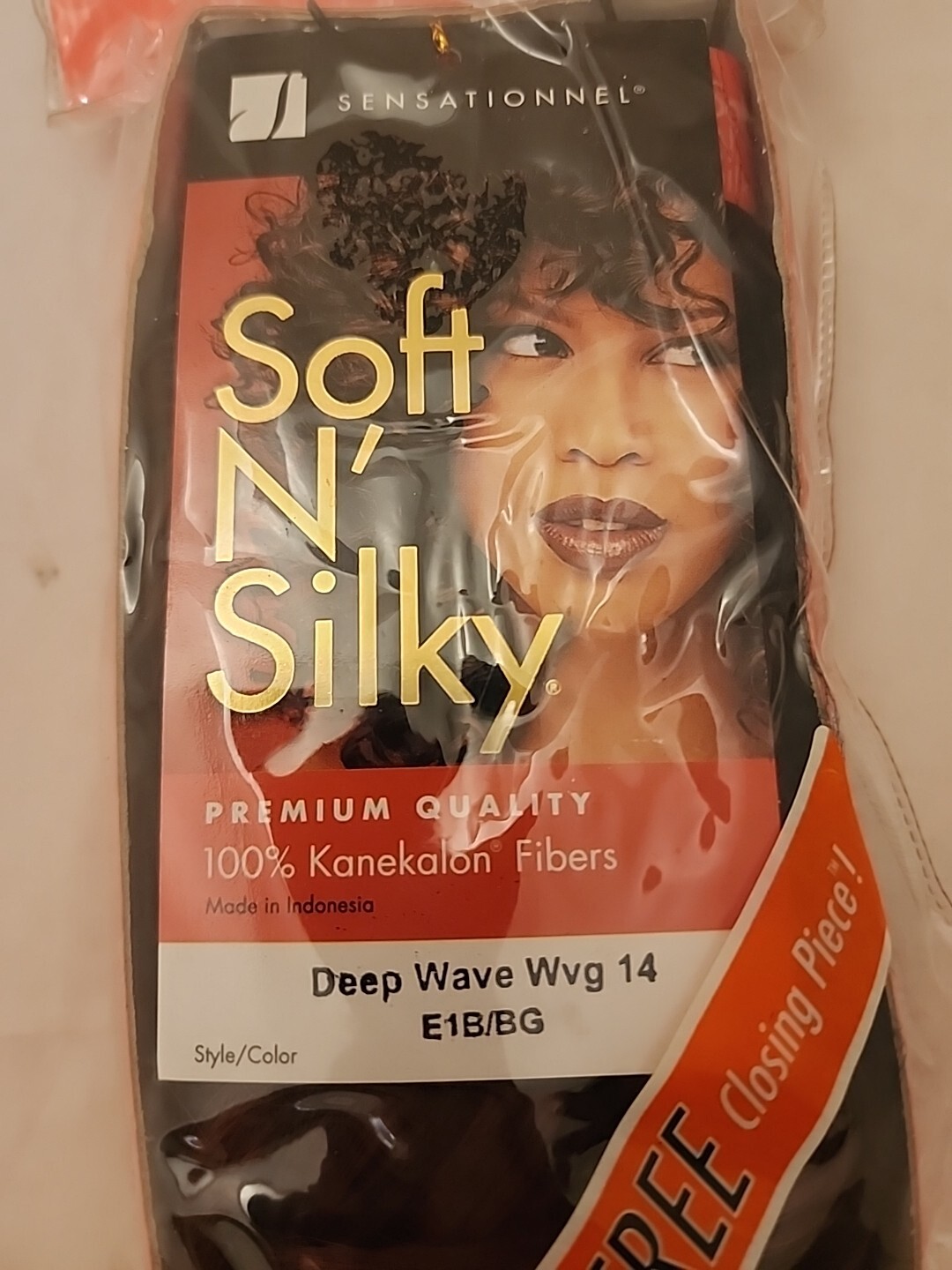 Sensationnel Soft N’ Silky 100% Kanekalon Deep Wave WVG 14 E1B/BG Deep Red