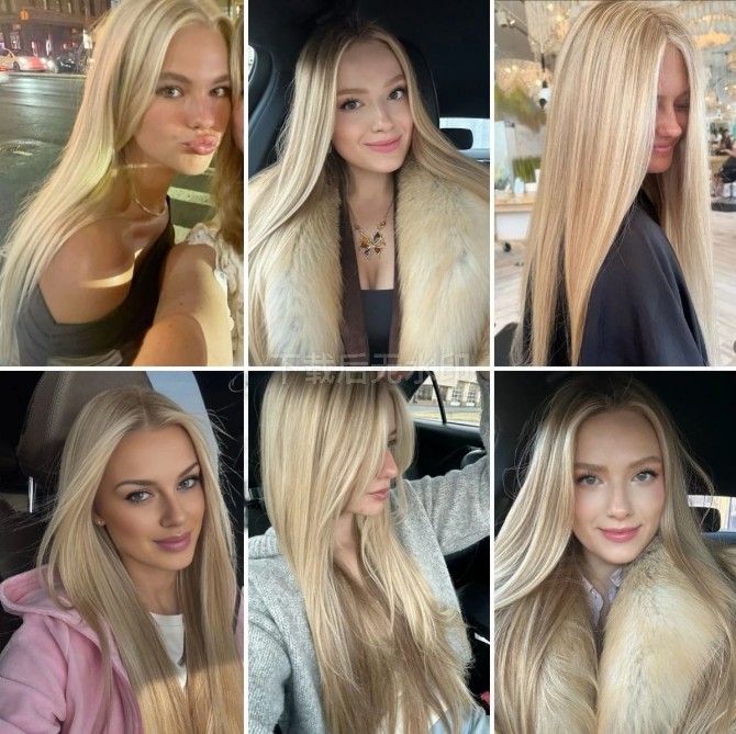 200 Density Highlight Blonde Straight 100% Virgin Hair Wig 13×4 Lace Front Wig