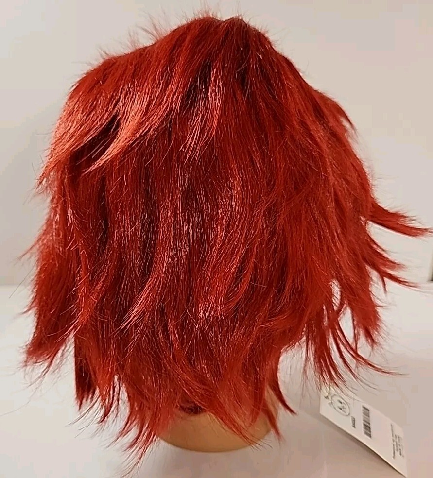 Anime Cosplay K Project Mikoto Suoh Red Short 12″ Layered Unisex Costume Fun Wig