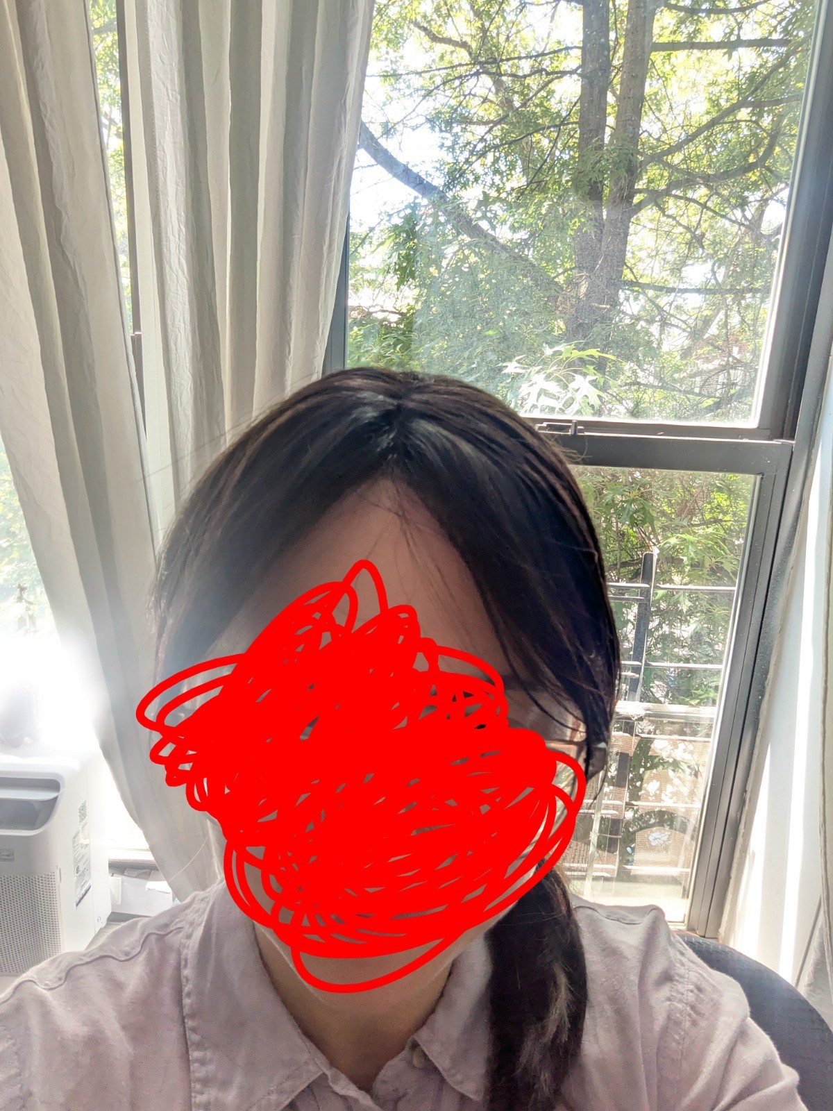 Human Hair Dark Brown Pony Wig