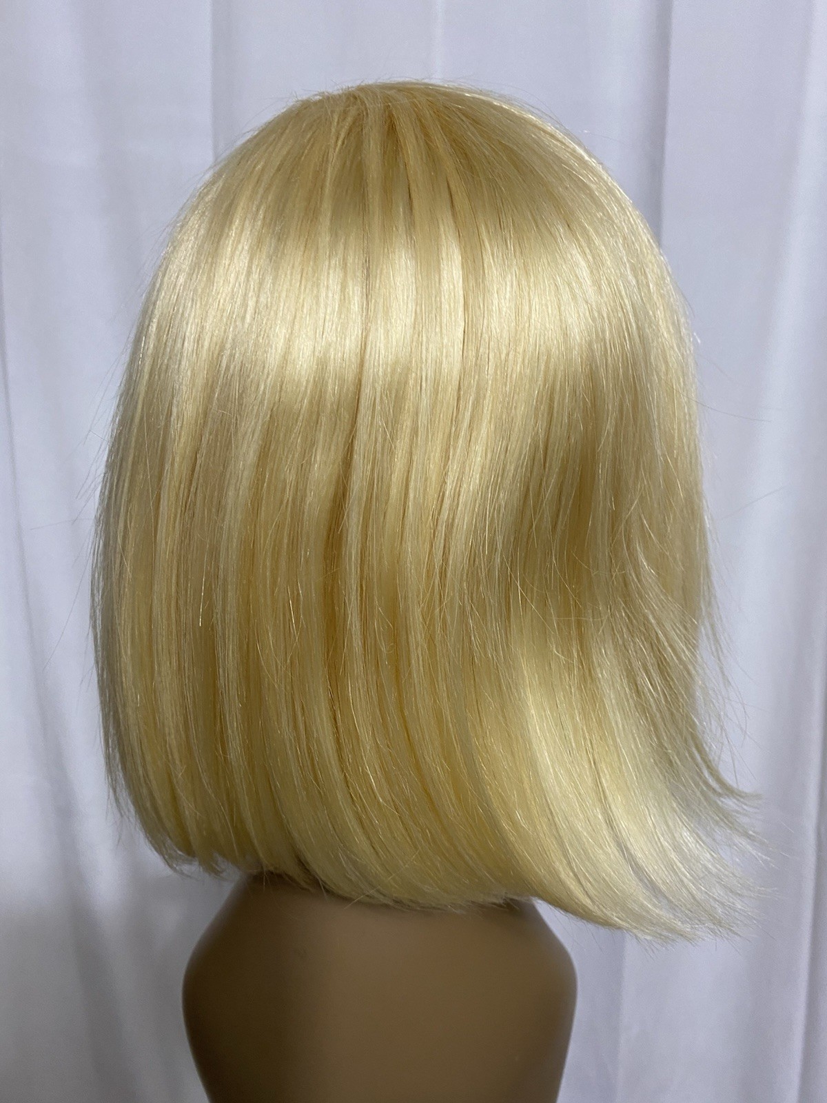 UNice 10 Inch Wig 613 Blonde 13×4 HD Lace Front Human Hair 180% Density Glueless
