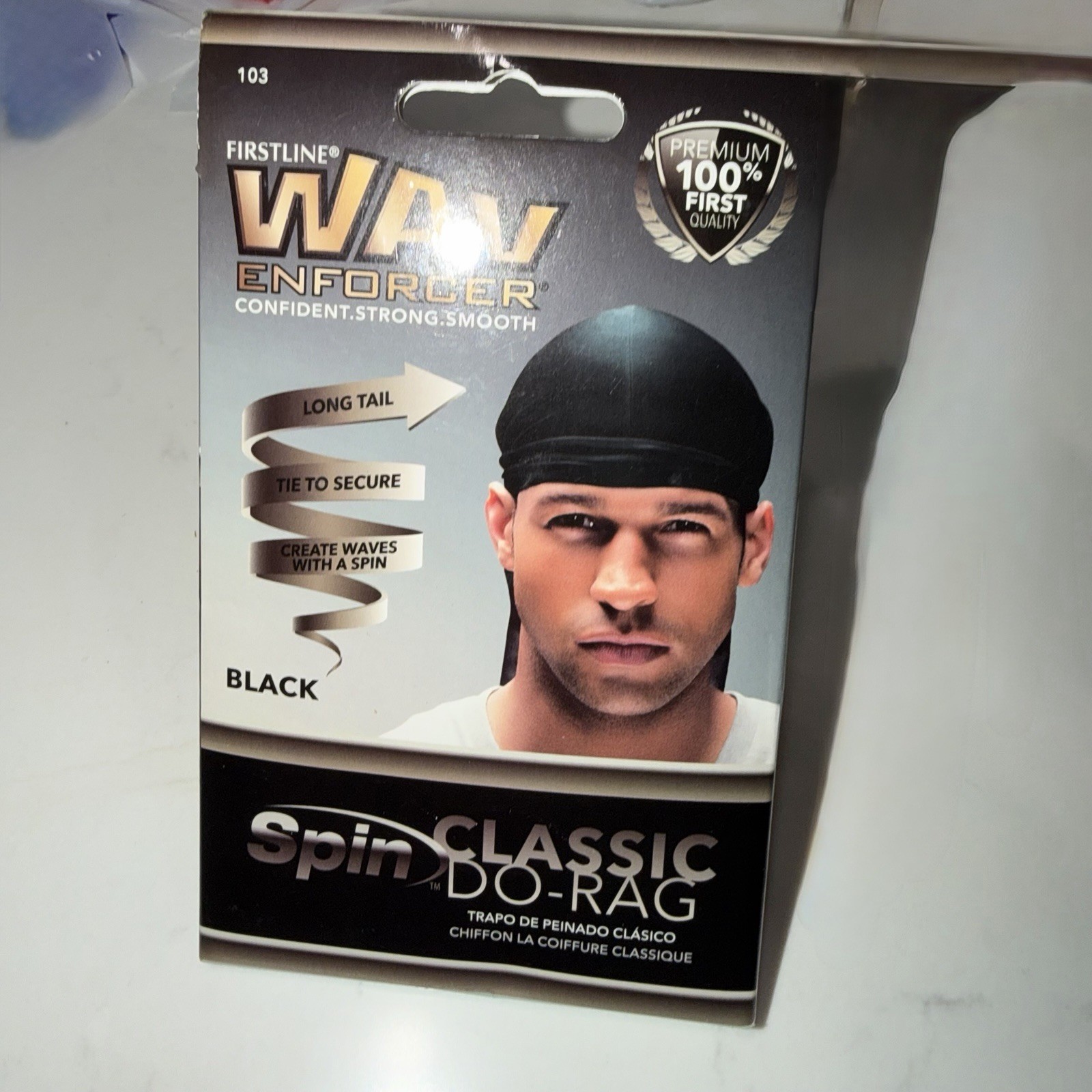 Wav Enforcer Snug Fit Do-Rag Black| New W/ Fast Shipping!